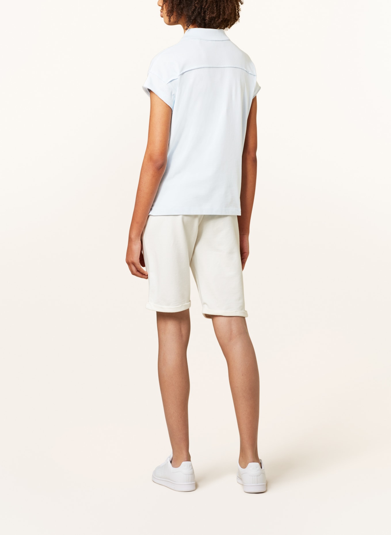 ELBSAND Piqué-Poloshirt TORVI, Farbe: HELLBLAU (Bild 3)
