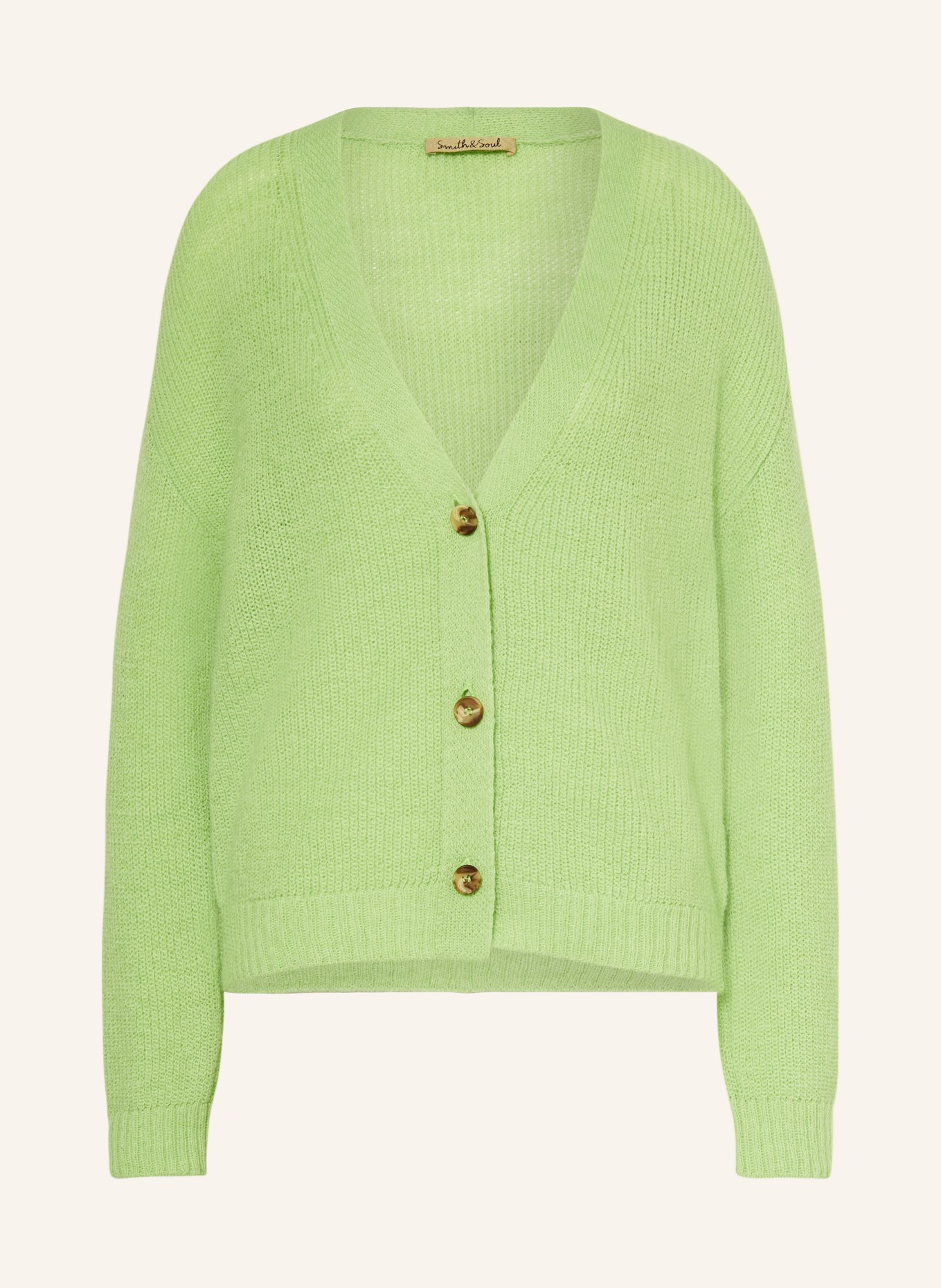 Smith & Soul Cardigan, Color: LIGHT GREEN (Image 1)