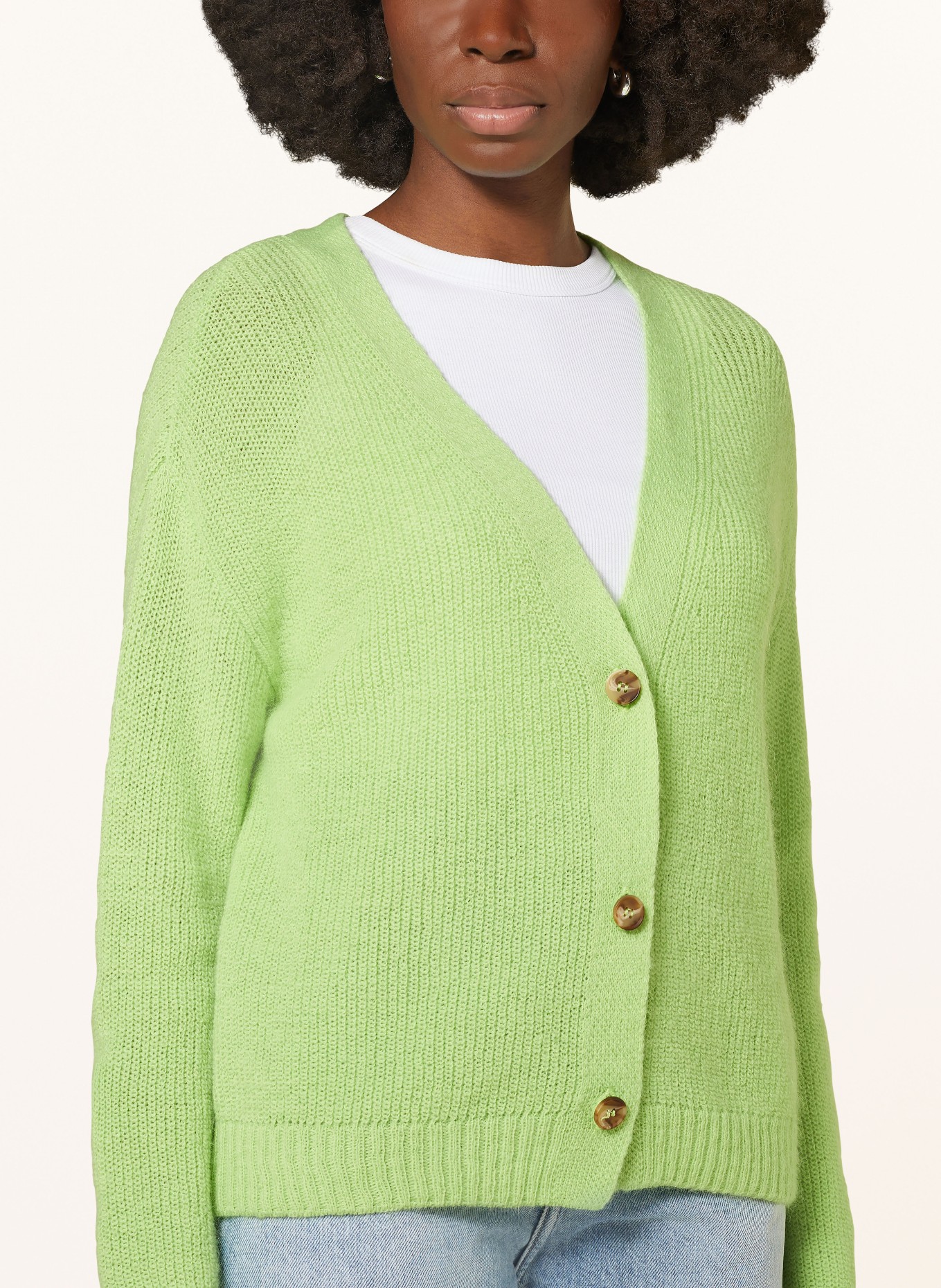Smith & Soul Cardigan, Color: LIGHT GREEN (Image 4)