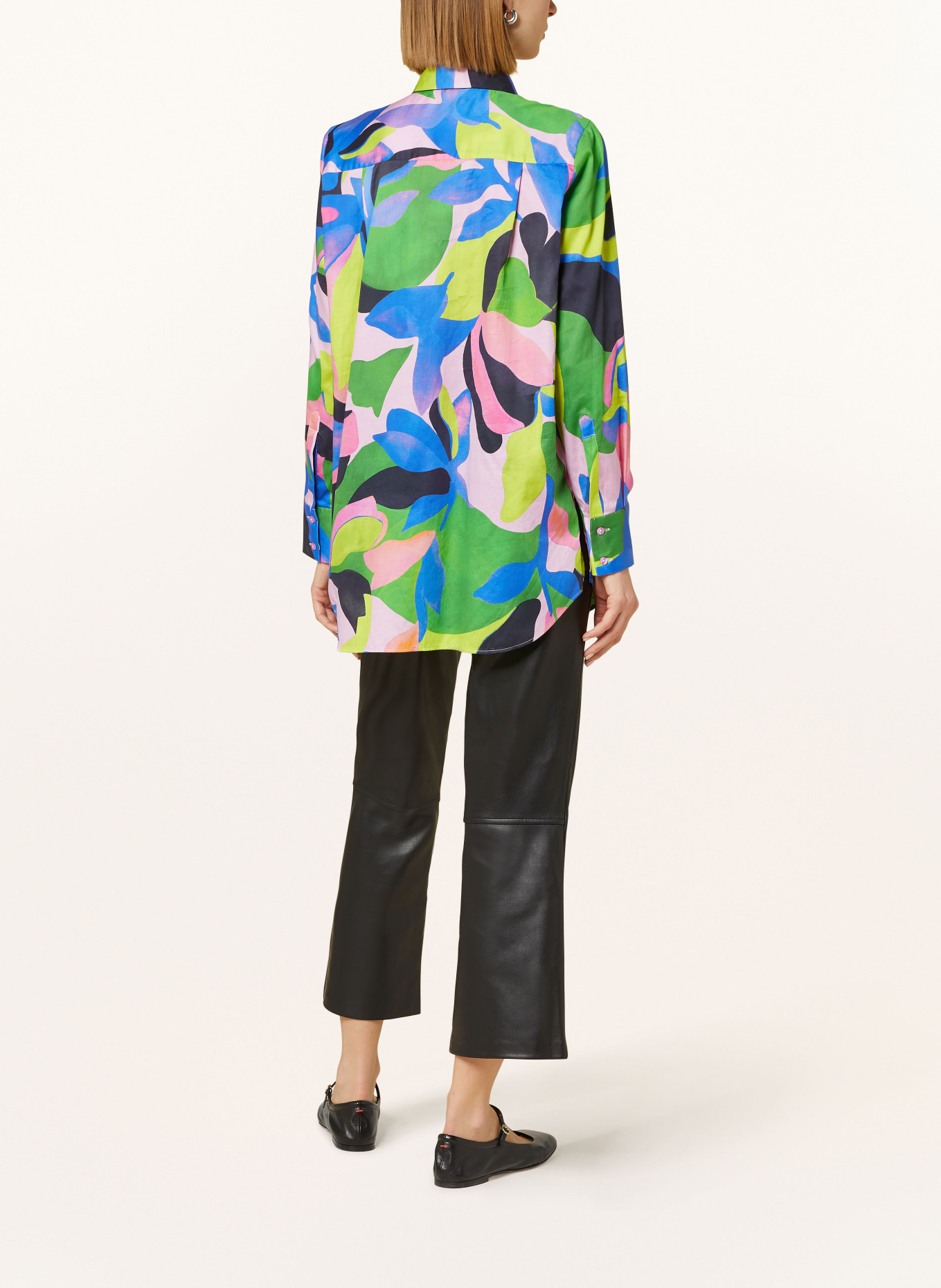 Smith & Soul Shirt blouse, Color: GREEN/ BLUE/ PINK (Image 3)
