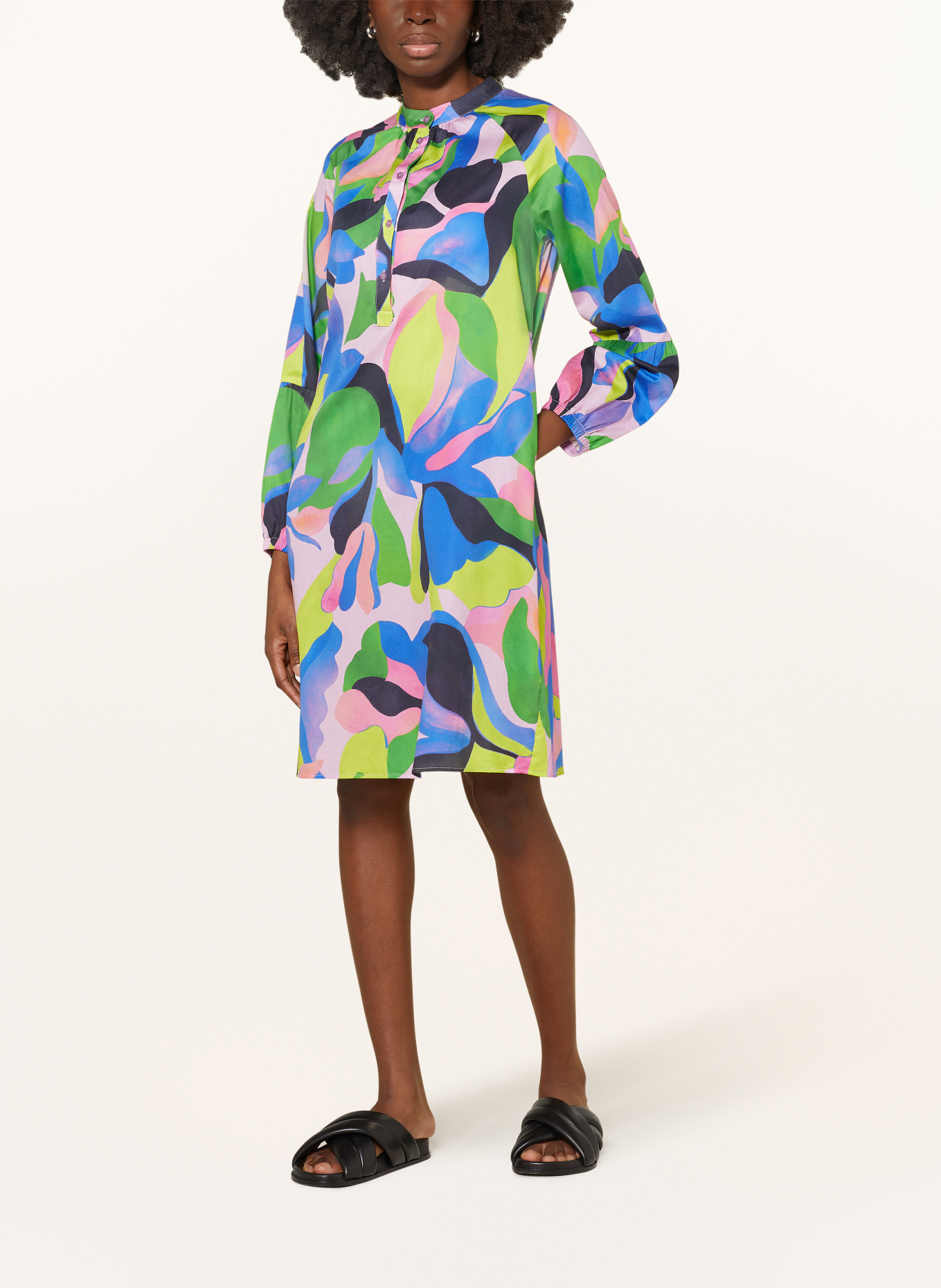 Smith & Soul Kleid, Farbe: GRÜN/ PINK/ BLAU (Bild 2)