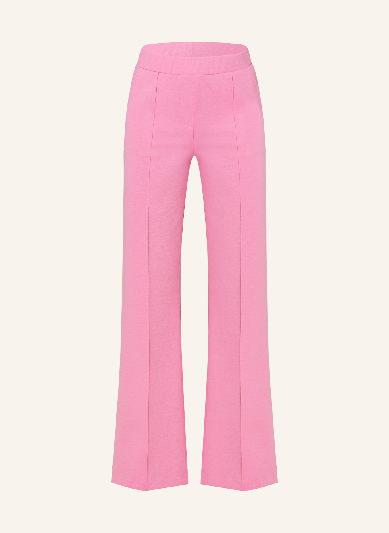 Smith & Soul Wide leg trousers made of jersey, Color: PINK (Image 1)