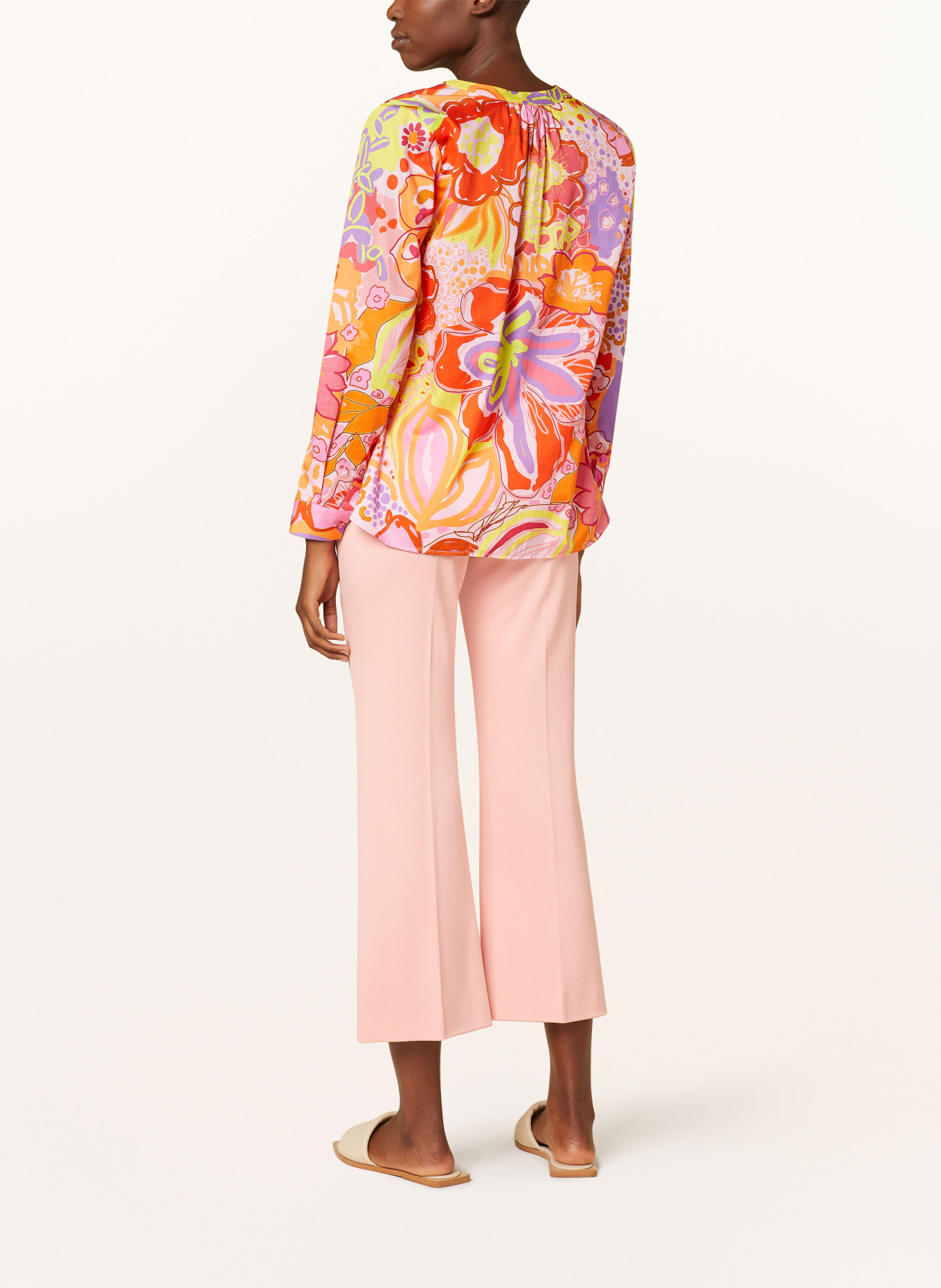 Smith & Soul Shirt blouse, Color: ORANGE/ PINK/ YELLOW (Image 3)