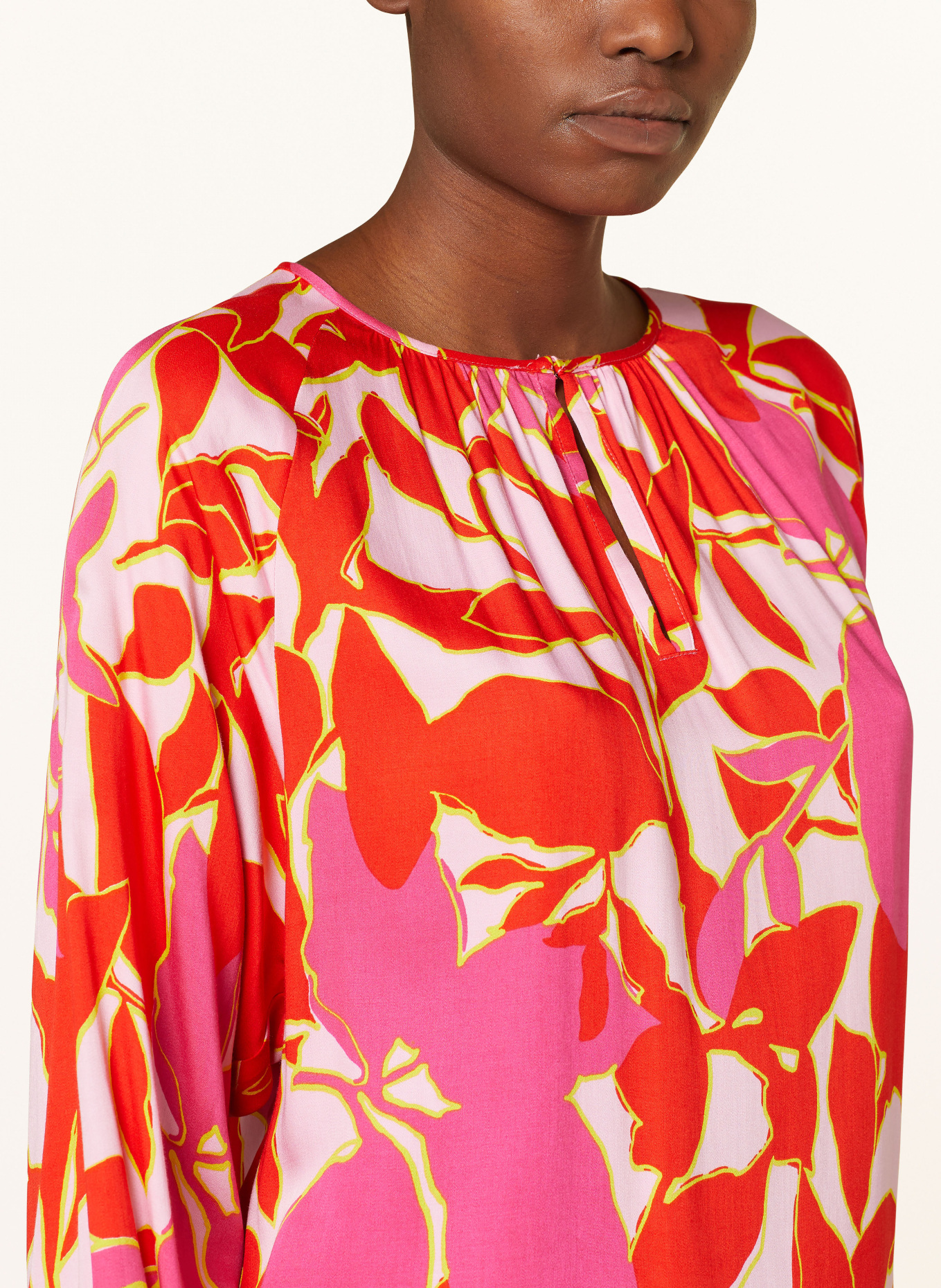 Smith & Soul Shirt blouse, Color: RED/ PINK (Image 4)