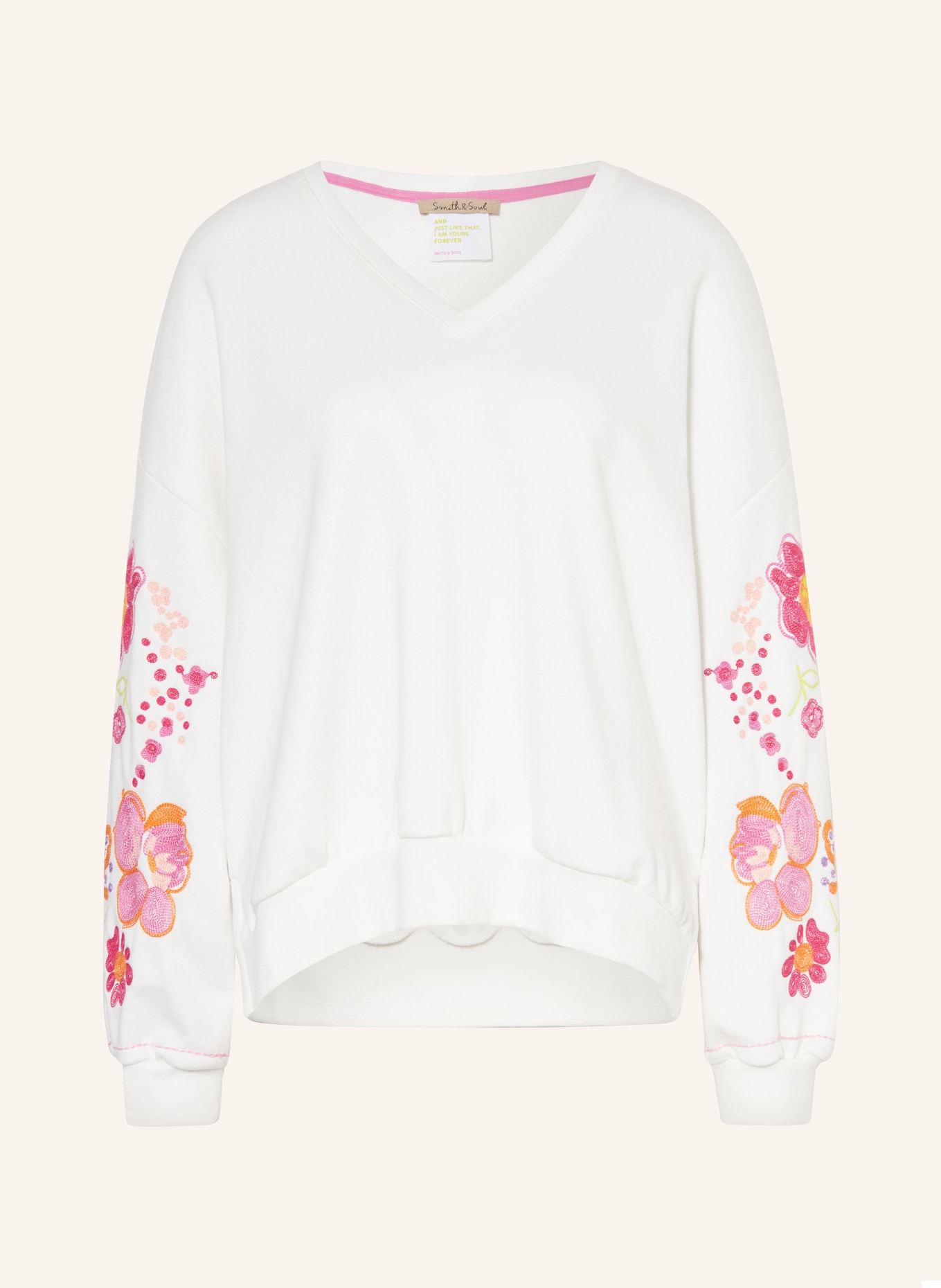 Smith & Soul Sweatshirt, Color: WHITE (Image 1)