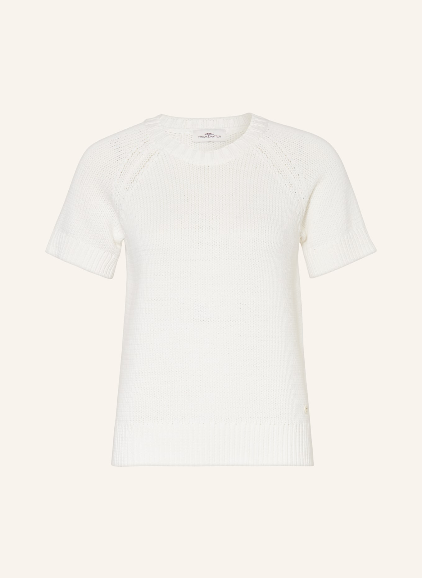 FYNCH-HATTON Knit shirt, Color: WHITE (Image 1)