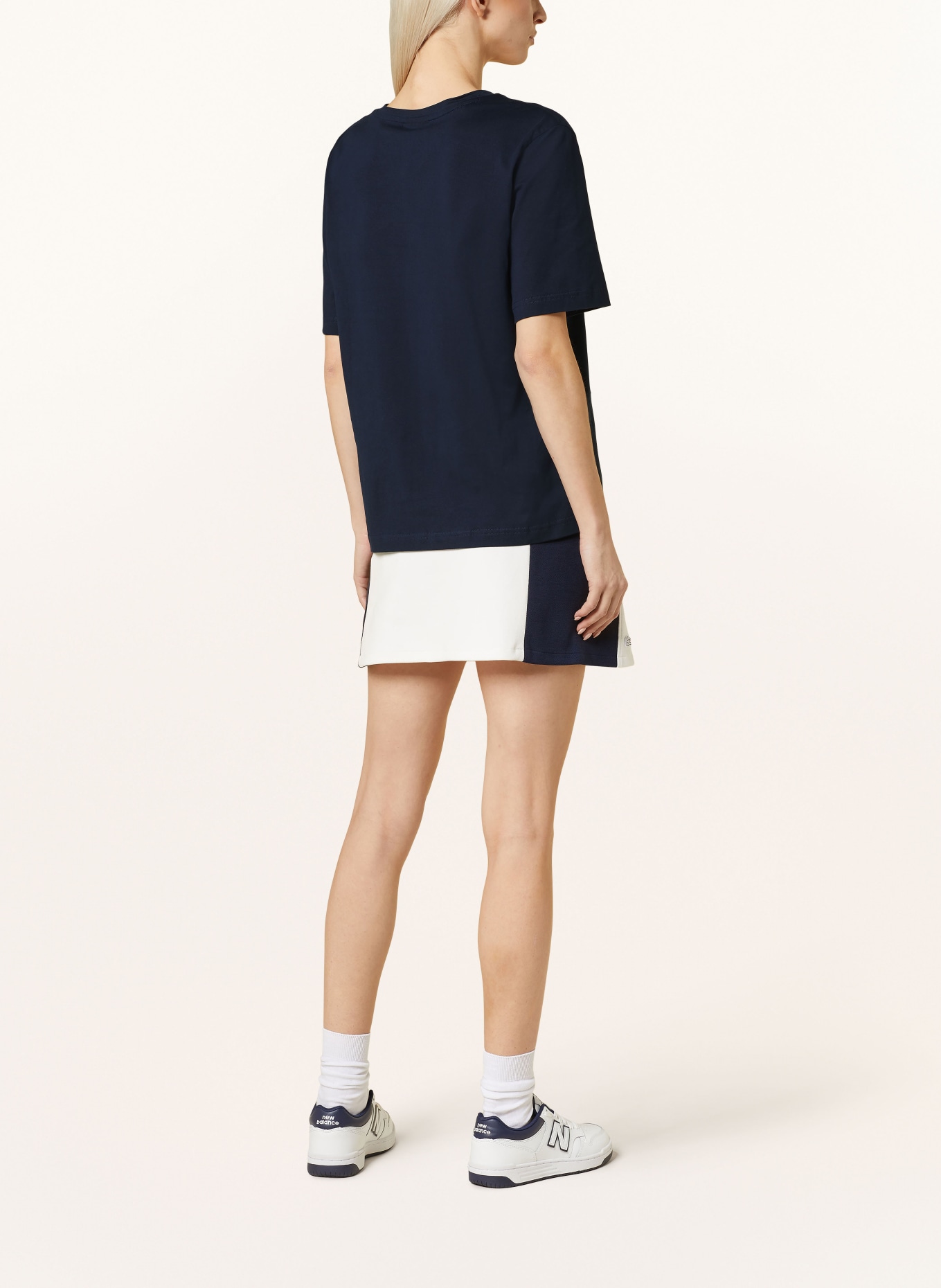 LACOSTE T-Shirt: DUNKELBLAU