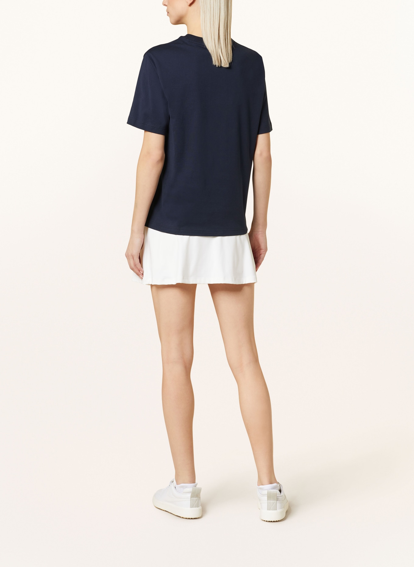 LACOSTE T-Shirt: DUNKELBLAU