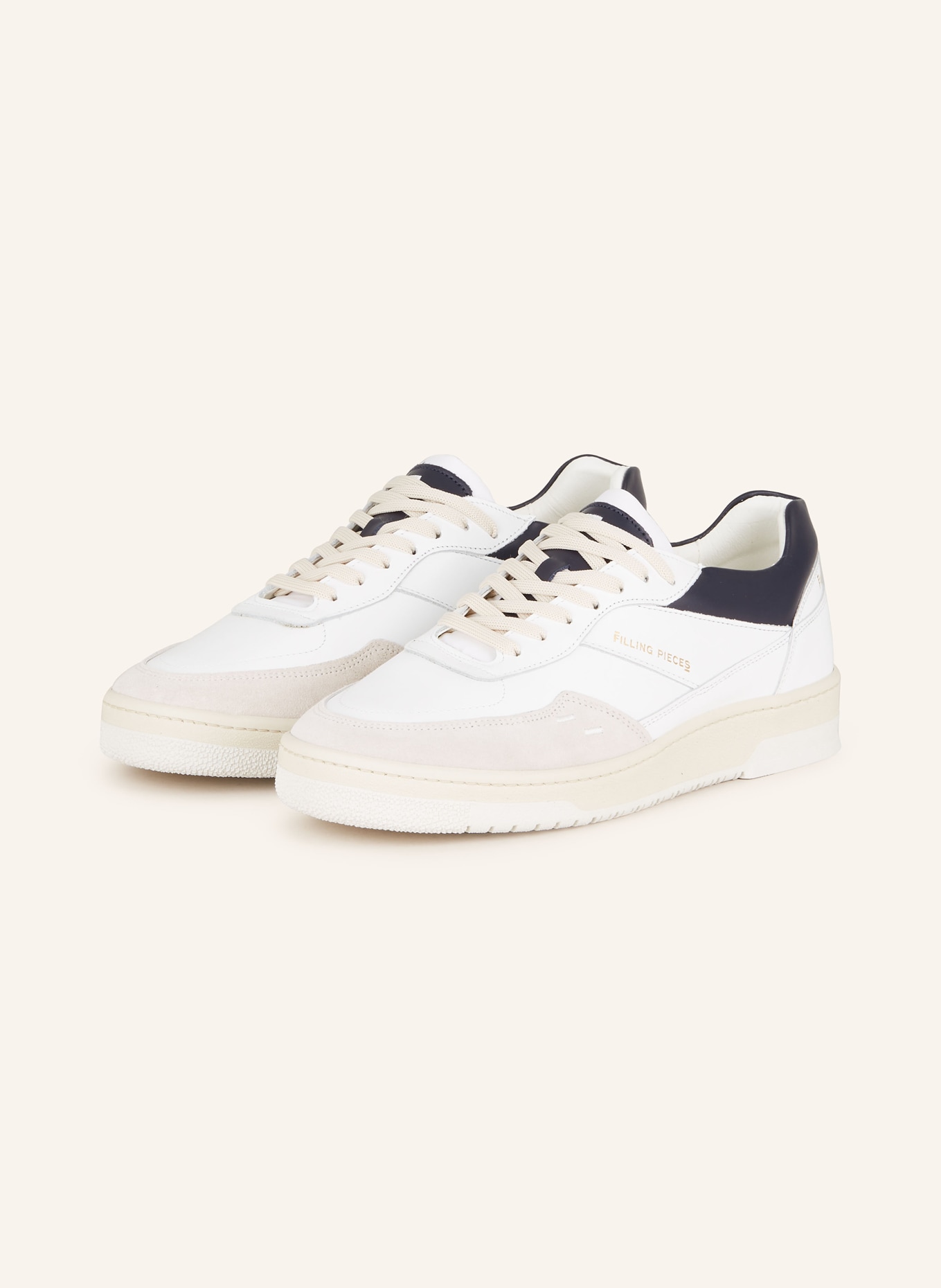 FILLING PIECES Sneakers ACE TECH, Color: WHITE/ DARK BLUE (Image 1)