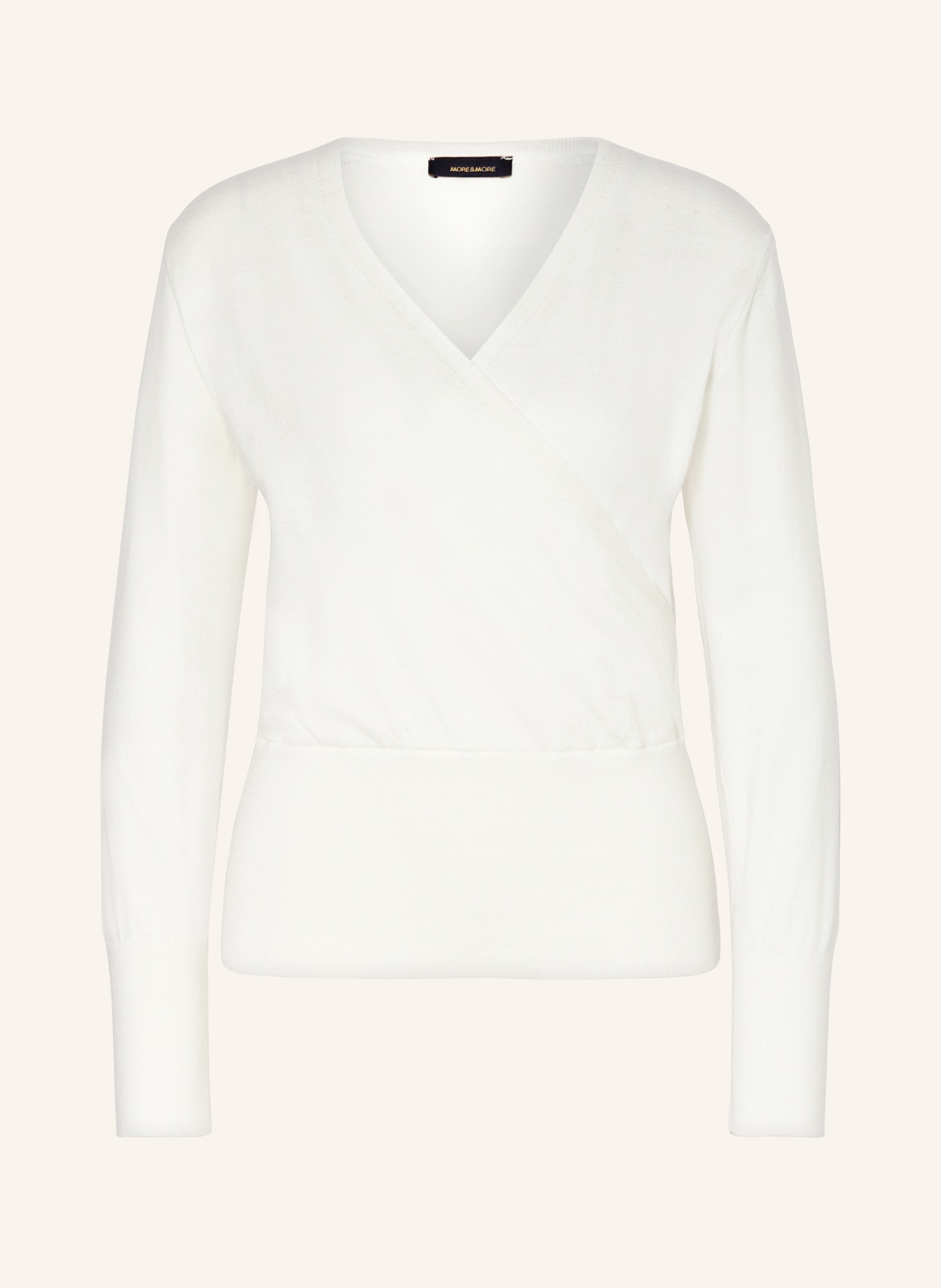 MORE & MORE Sweater, Color: WHITE (Image 1)