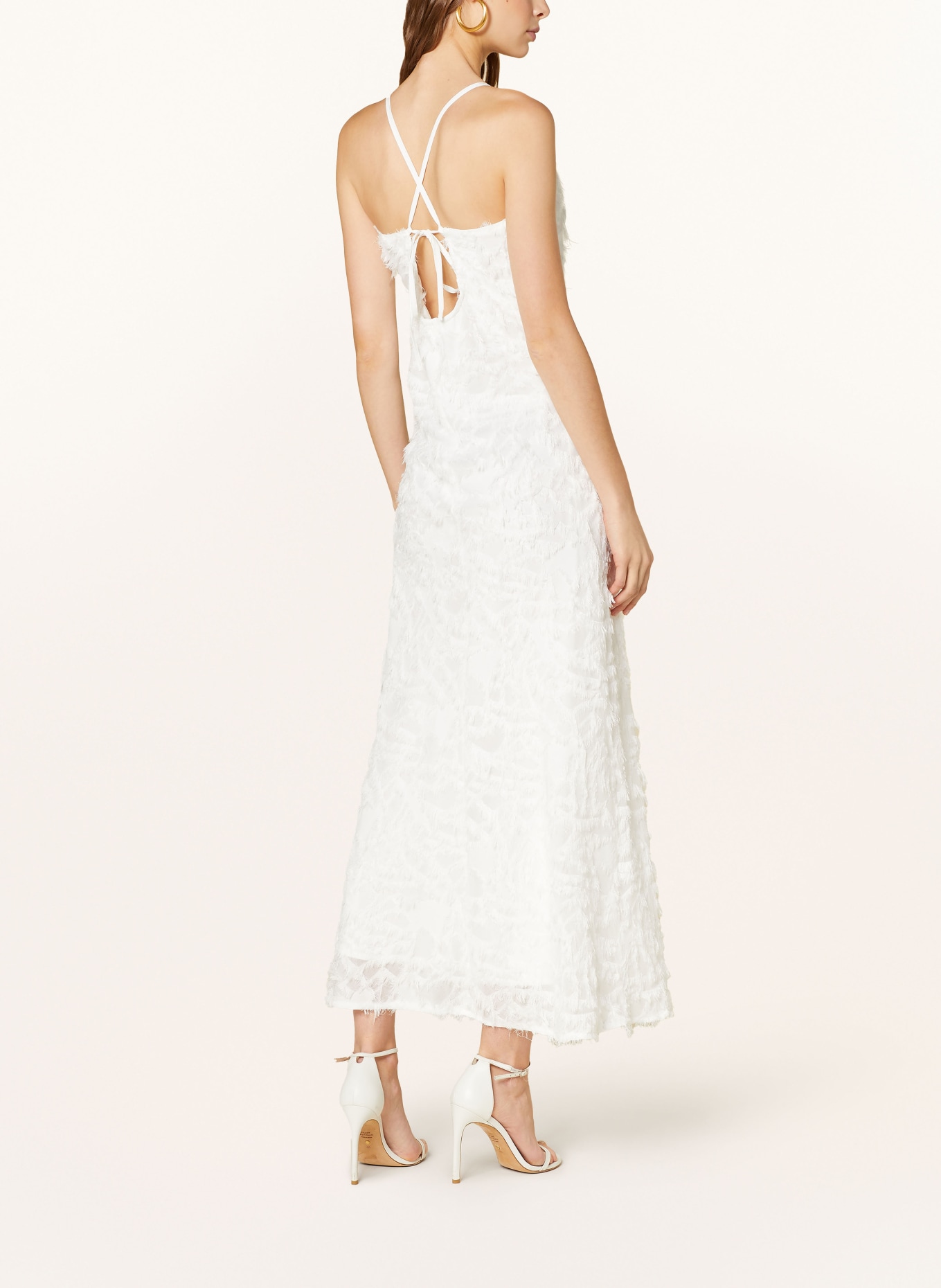 NEO NOIR Dress CLIA, Color: WHITE (Image 3)