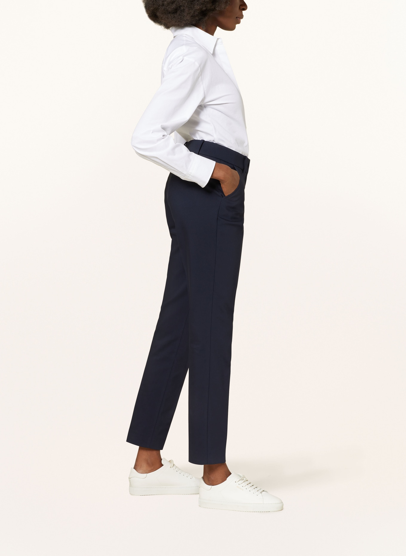 MORE & MORE Trousers, Color: DARK BLUE (Image 4)