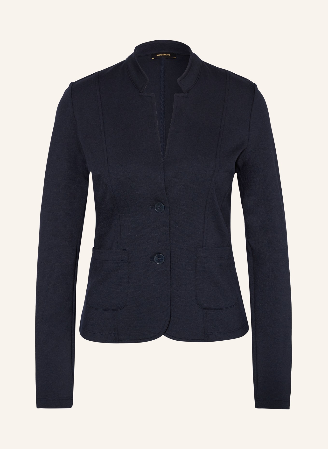 MORE & MORE Jersey blazer, Color: DARK BLUE (Image 1)