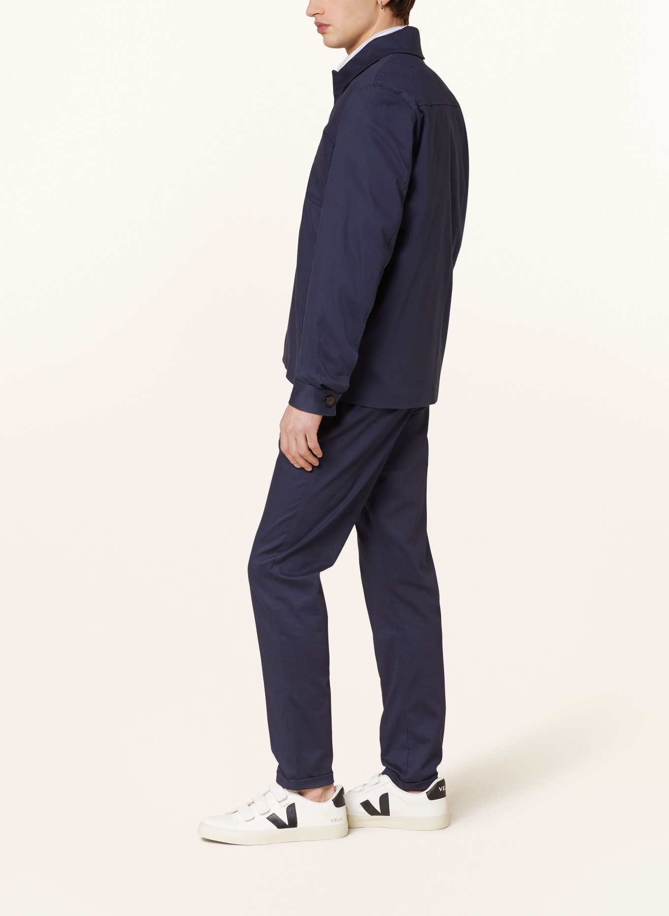 LES DEUX Chinos COMO slim fit, Color: DARK BLUE (Image 4)