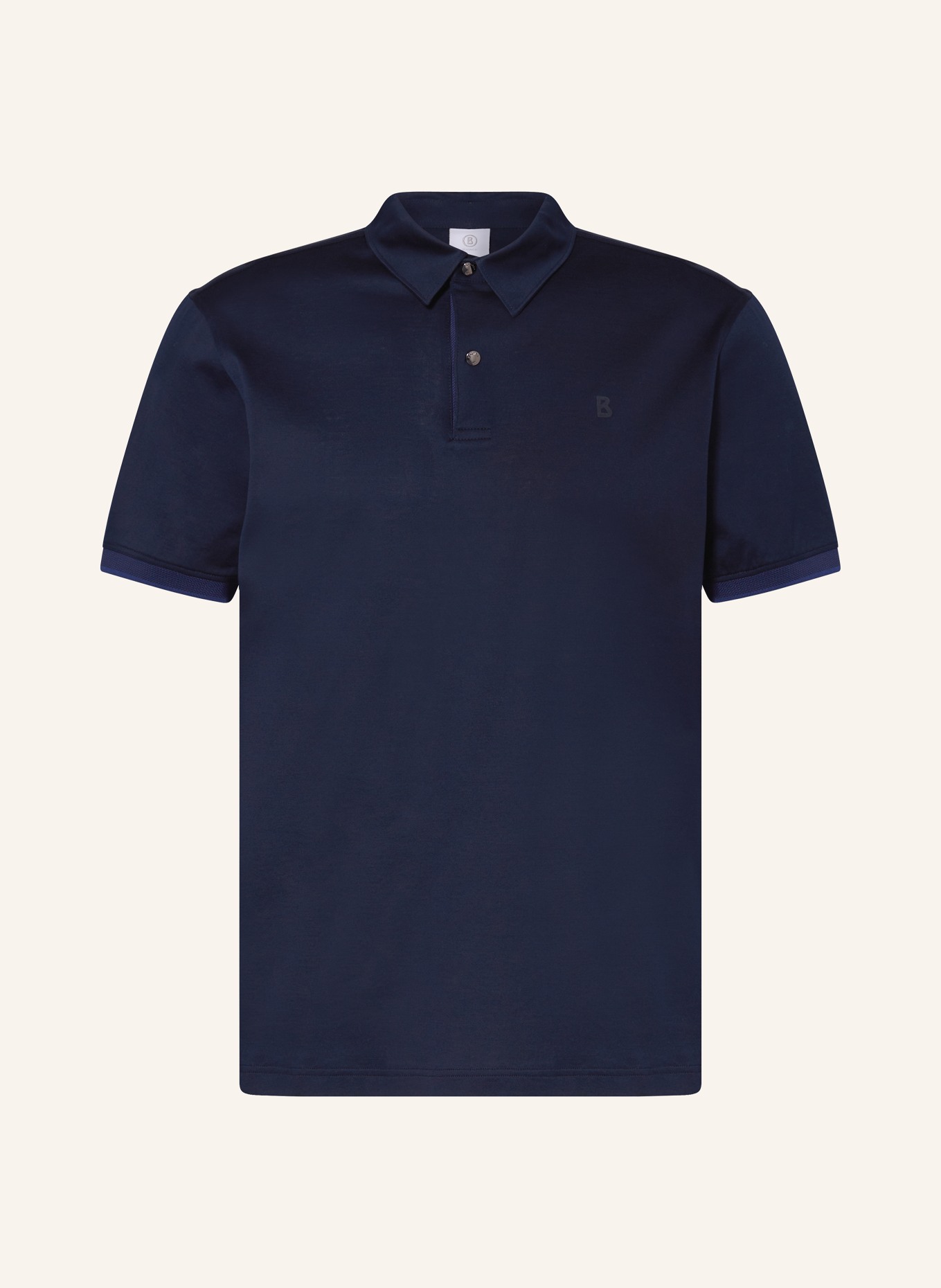 BOGNER Jersey polo shirt ASMO, Color: DARK BLUE (Image 1)