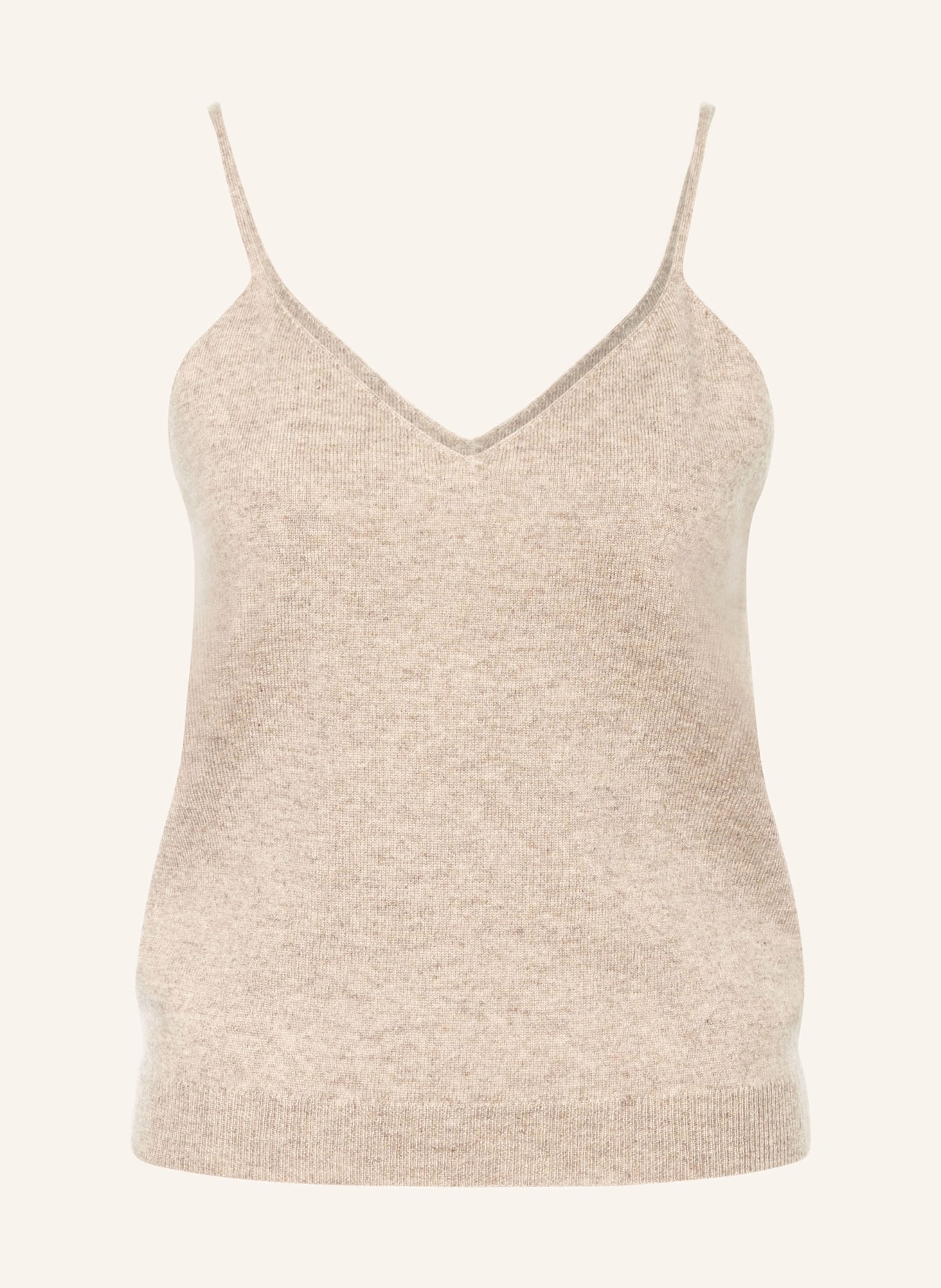 REPEAT Knit top in cashmere, Color: BEIGE/ LIGHT BROWN (Image 1)