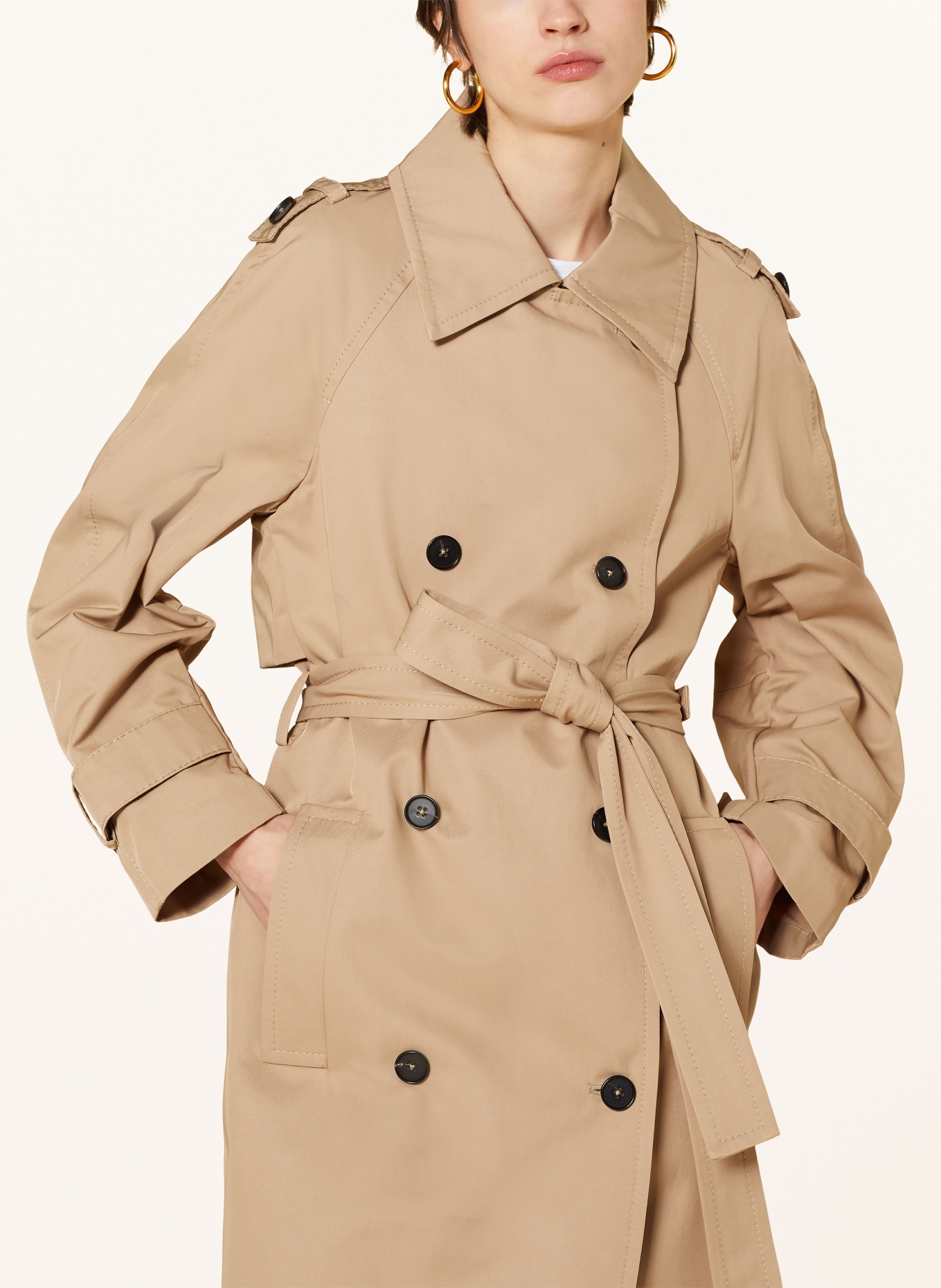 DRYKORN Trench coat EPWELL, Color: BEIGE (Image 4)