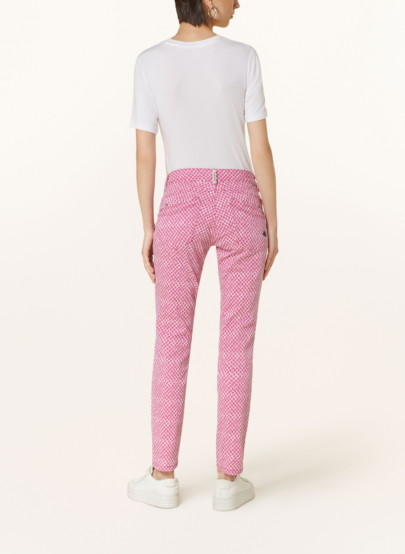 Buena Vista Jeans MALIBU, Color: PINK/ WHITE (Image 3)