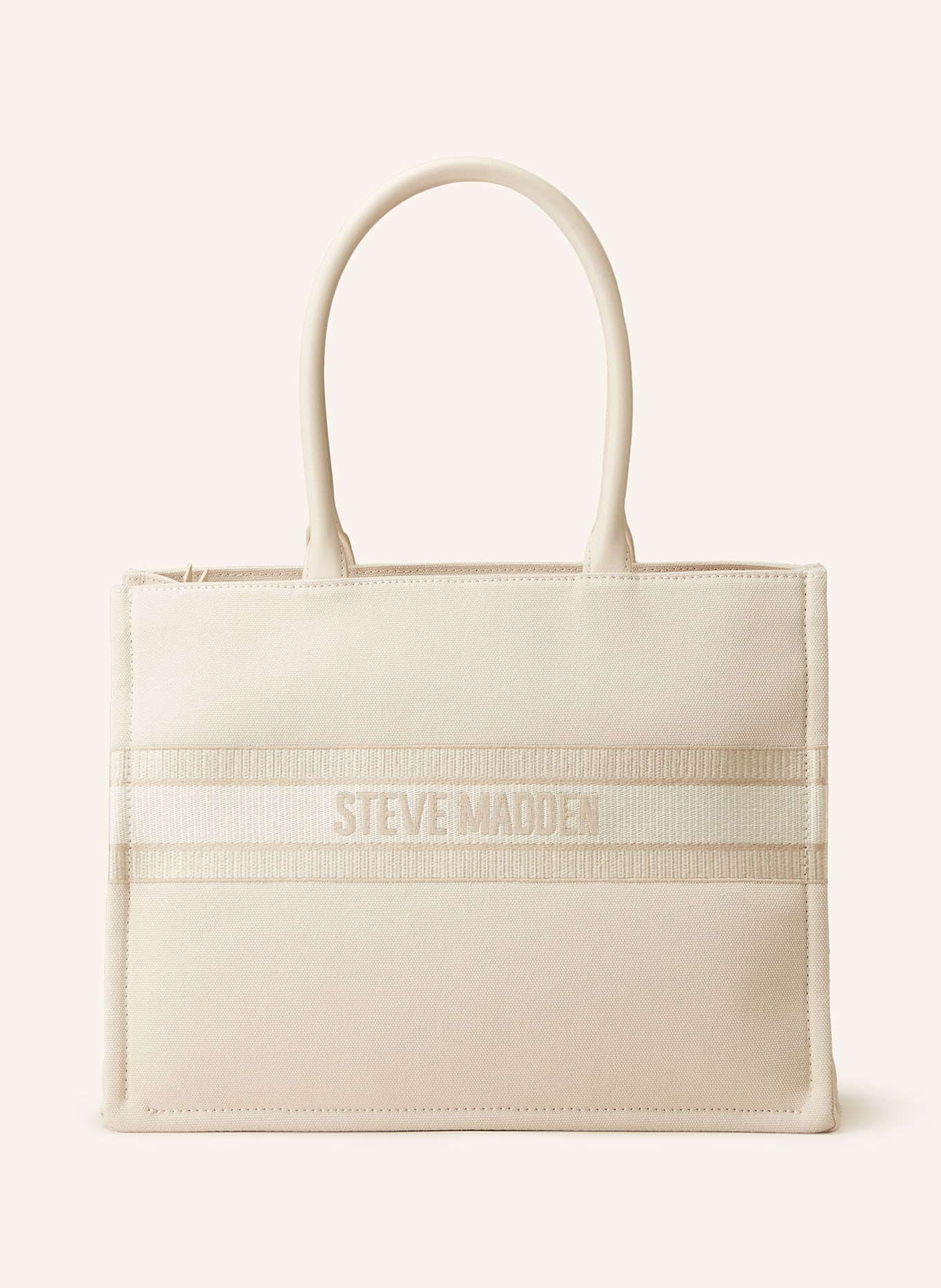 STEVE MADDEN Shopper BKNOX-SM, Color: ECRU/ CREAM (Image 1)