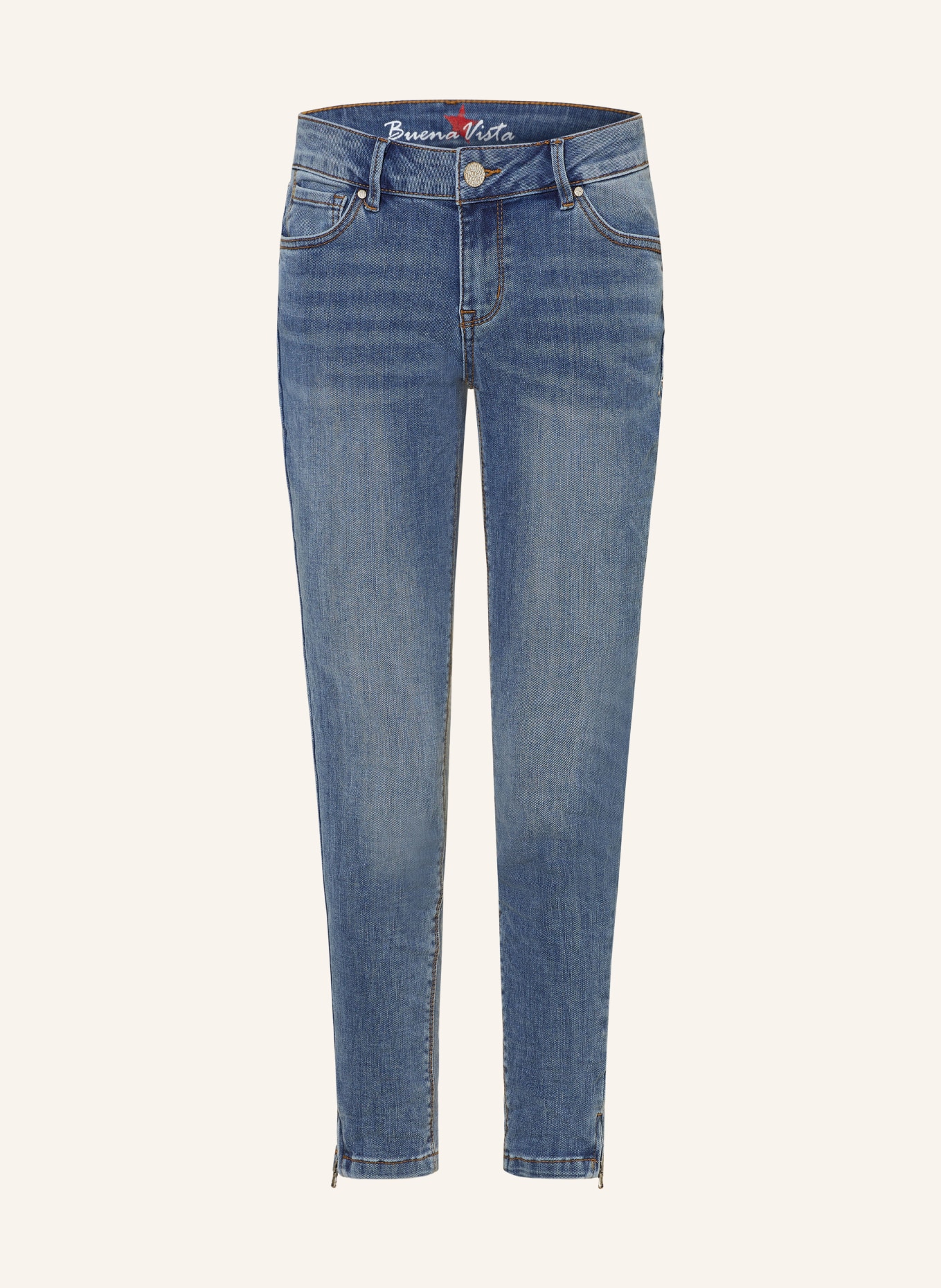 Buena Vista 7/8 jeans ITALY, Color: 5570 cyan denim (Image 1)