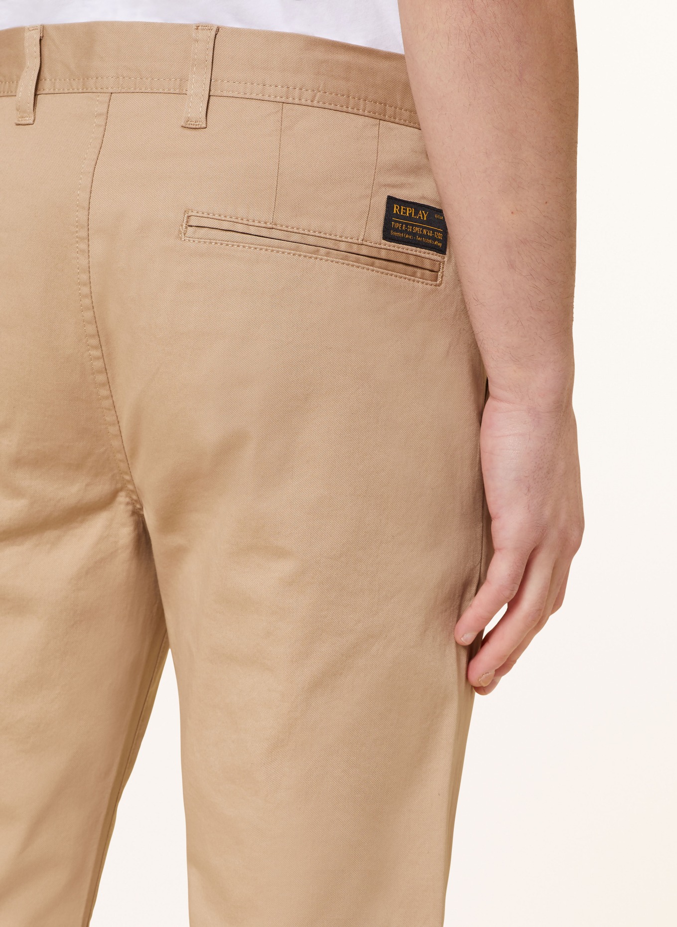 REPLAY Chinos, Color: BEIGE (Image 6)