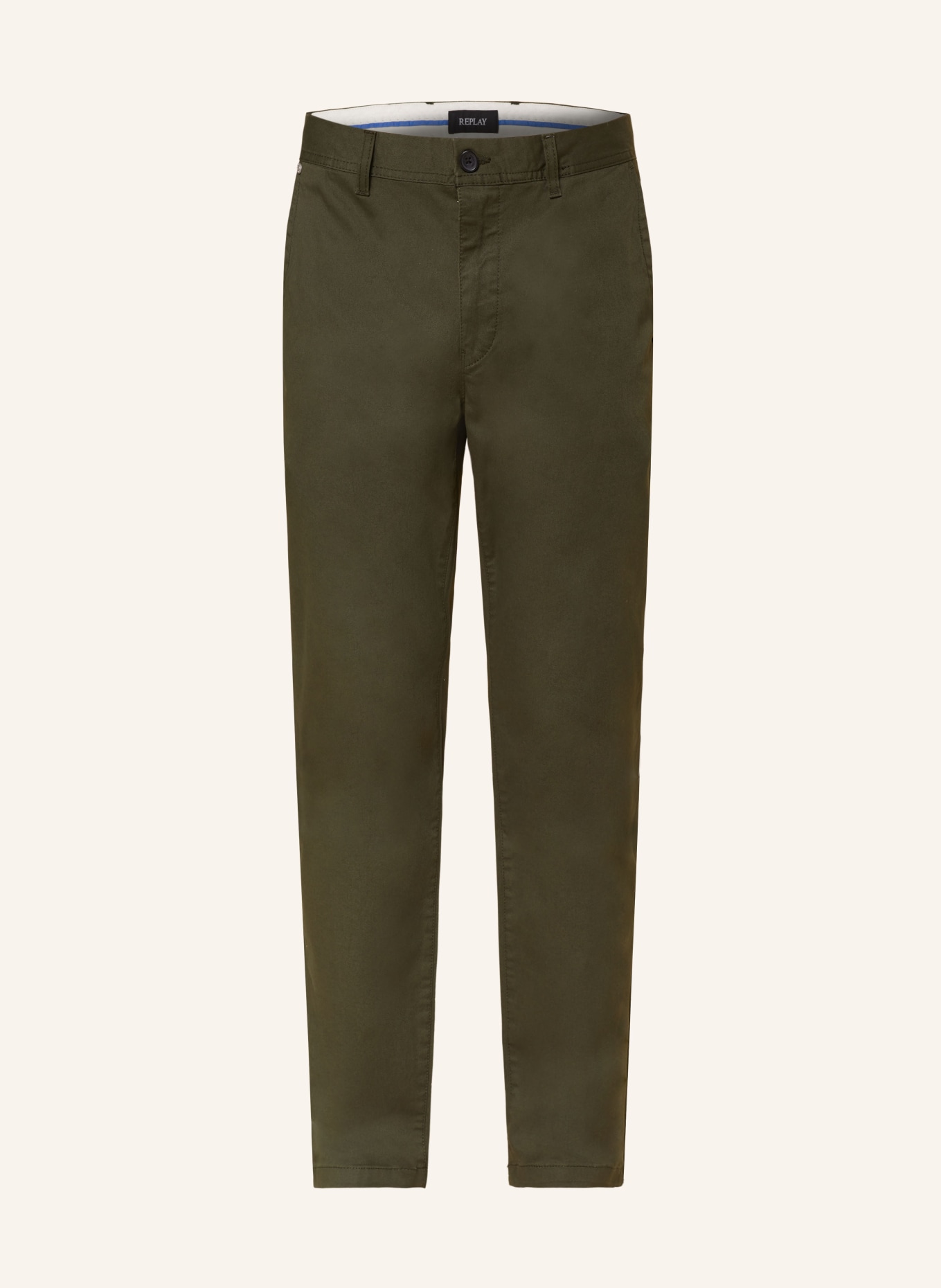 REPLAY Chinos, Color: OLIVE (Image 1)