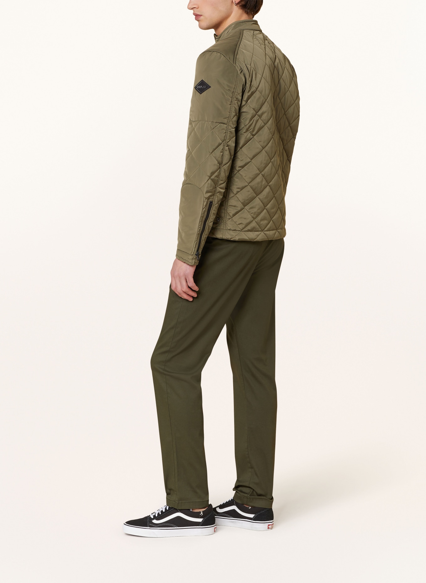 REPLAY Chinos, Color: OLIVE (Image 4)