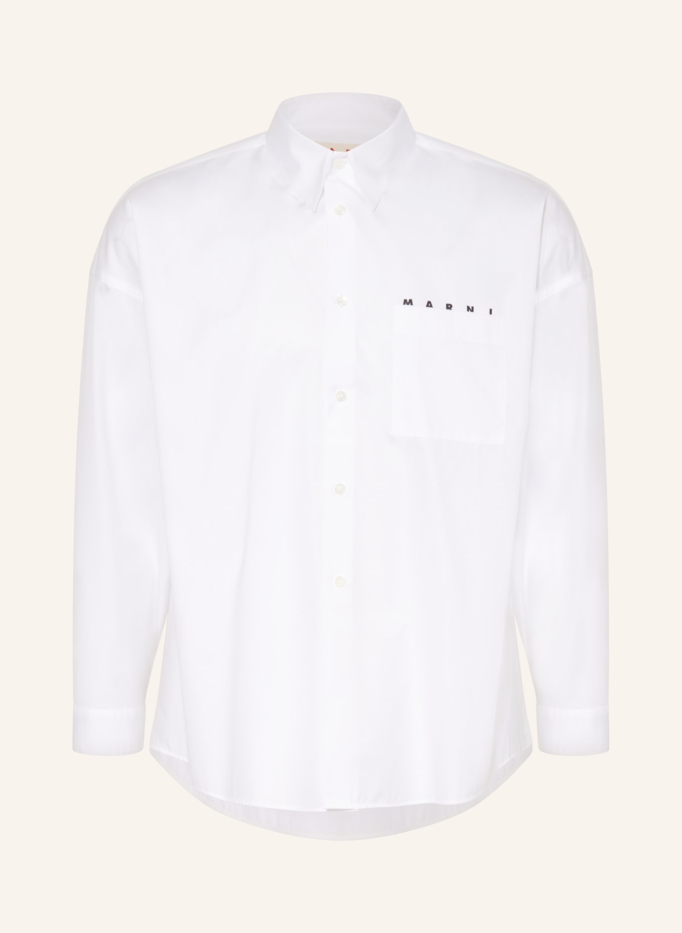 MARNI Shirt comfort fit, Color: WHITE (Image 1)