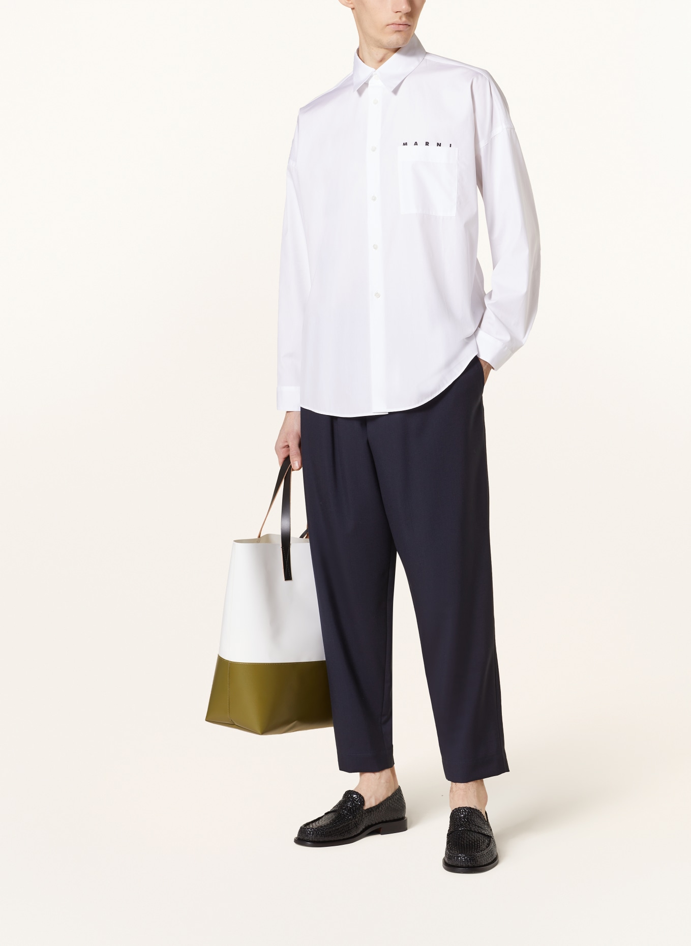 MARNI Shirt comfort fit, Color: WHITE (Image 2)