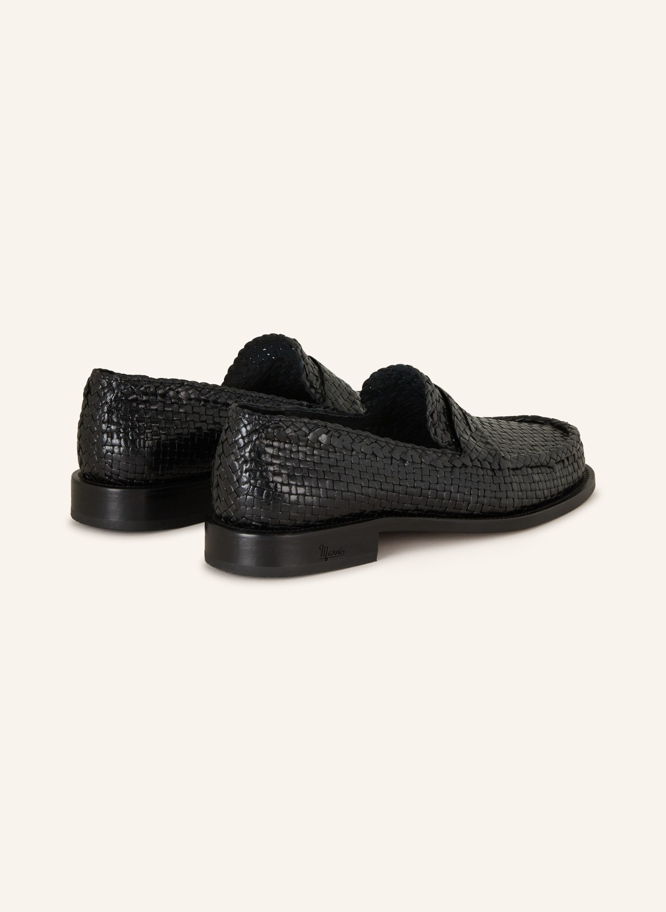 MARNI Penny loafers, Color: BLACK (Image 2)