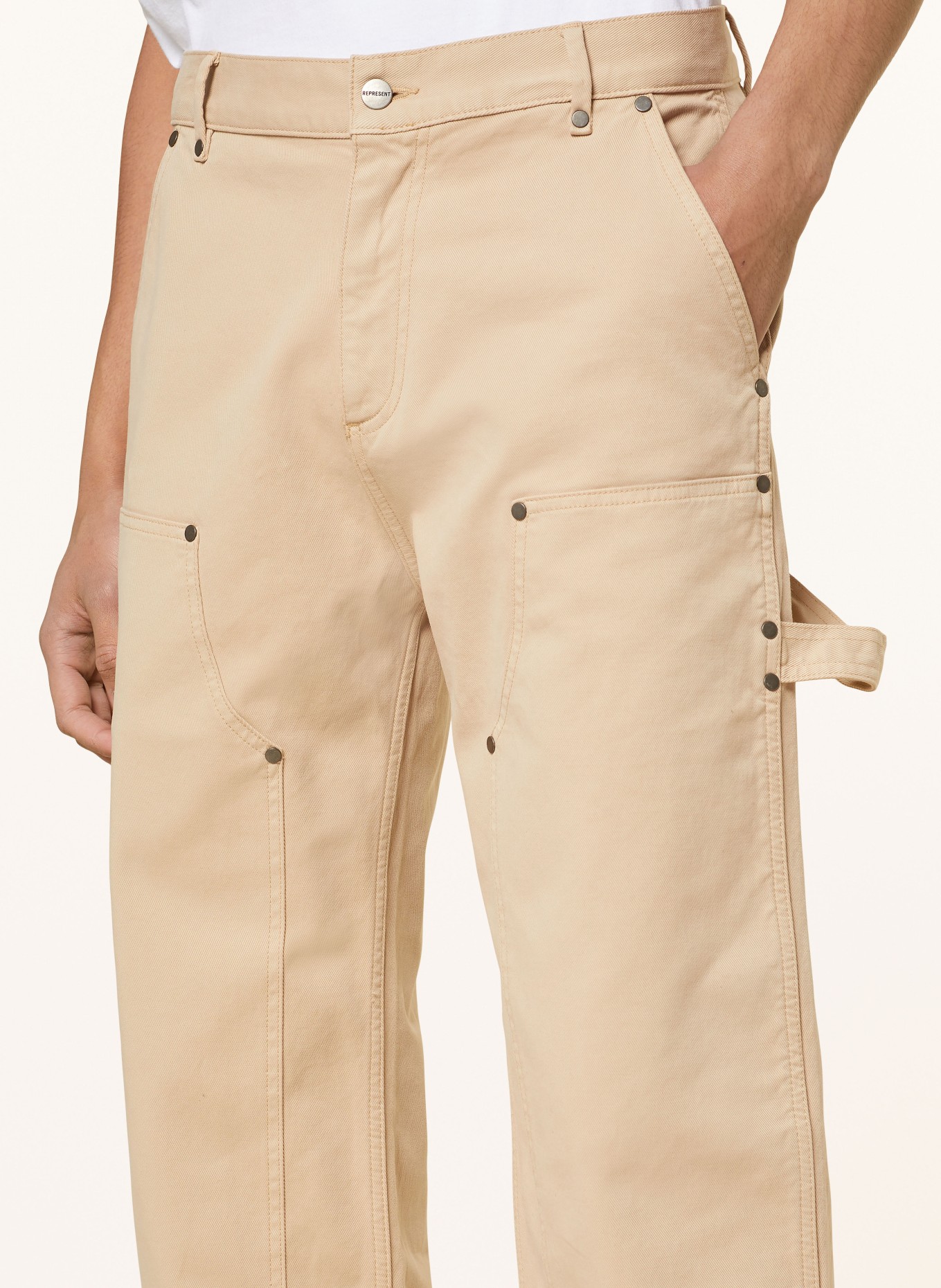 REPRESENT Cargo pants regular fit, Color: BEIGE (Image 5)