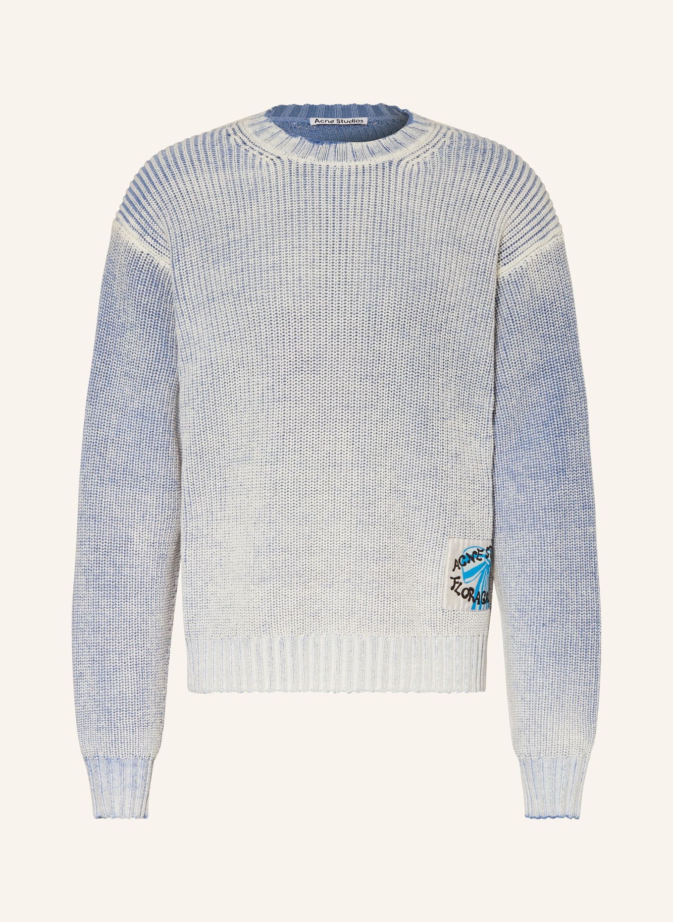 Acne Studios Sweater, Color: BLUE/ WHITE (Image 1)
