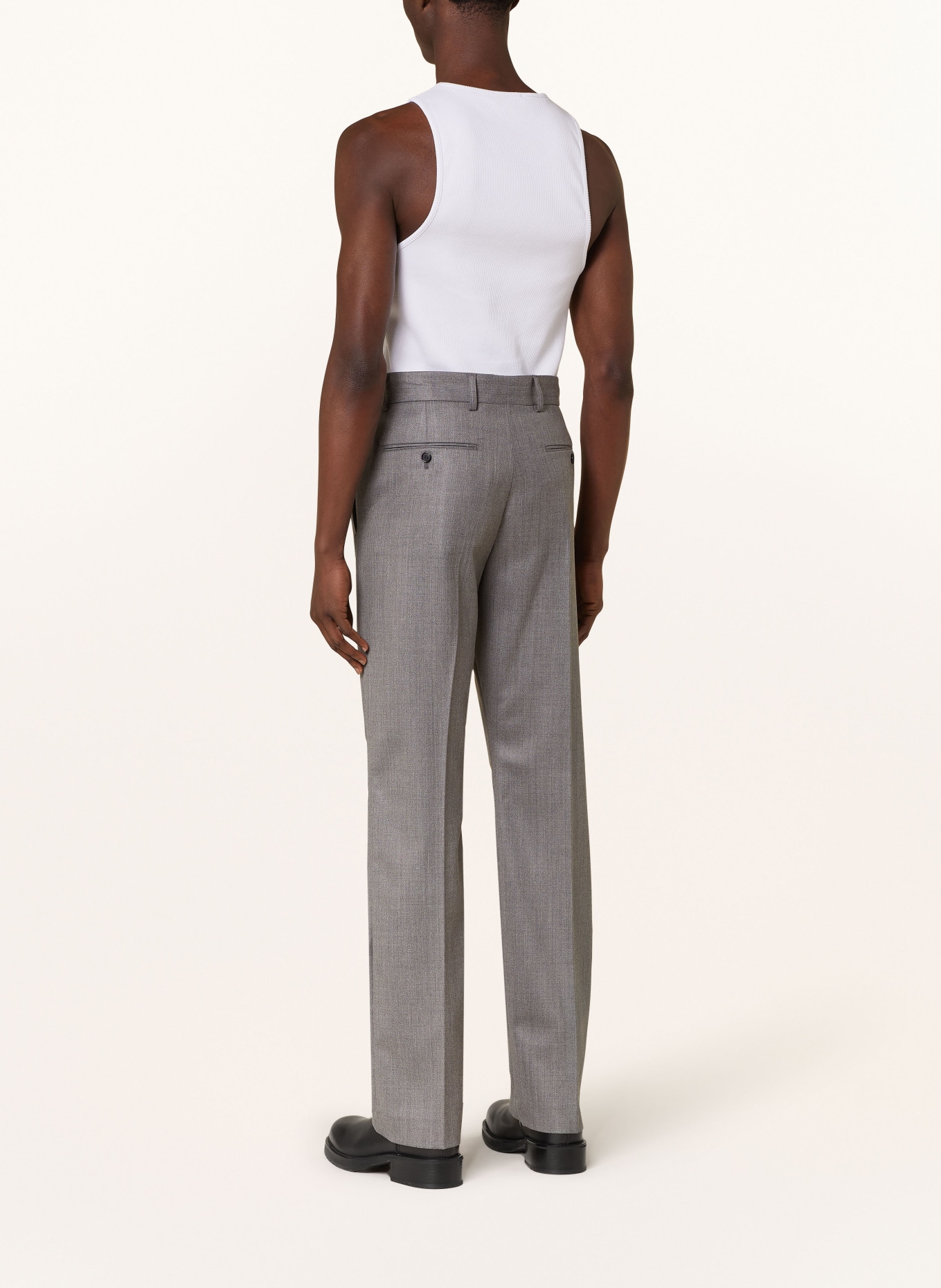 Acne Studios Suit trousers regular fit, Color: GRAY (Image 4)