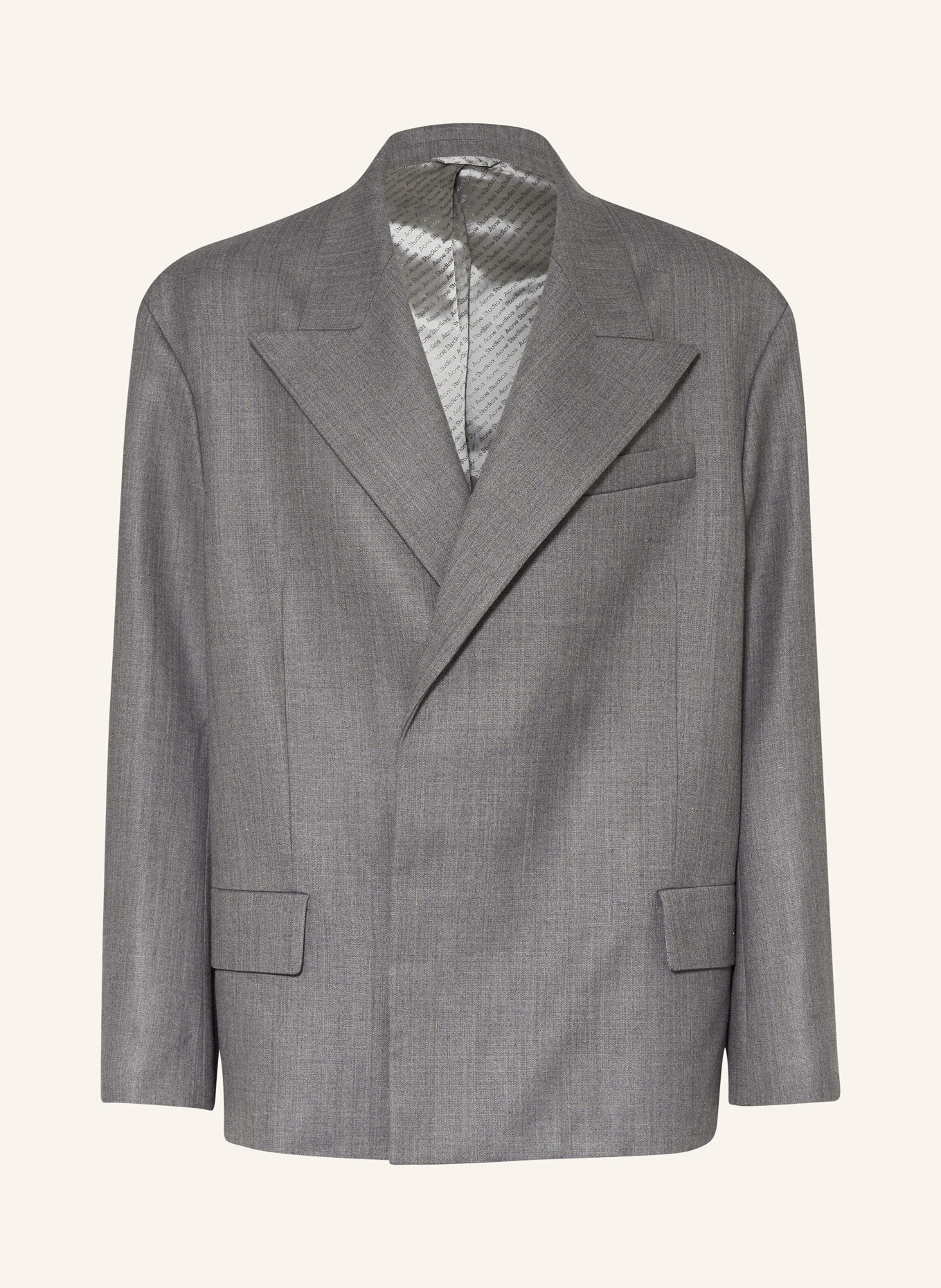 Acne Studios Suit jacket regular fit, Color: GRAY (Image 1)