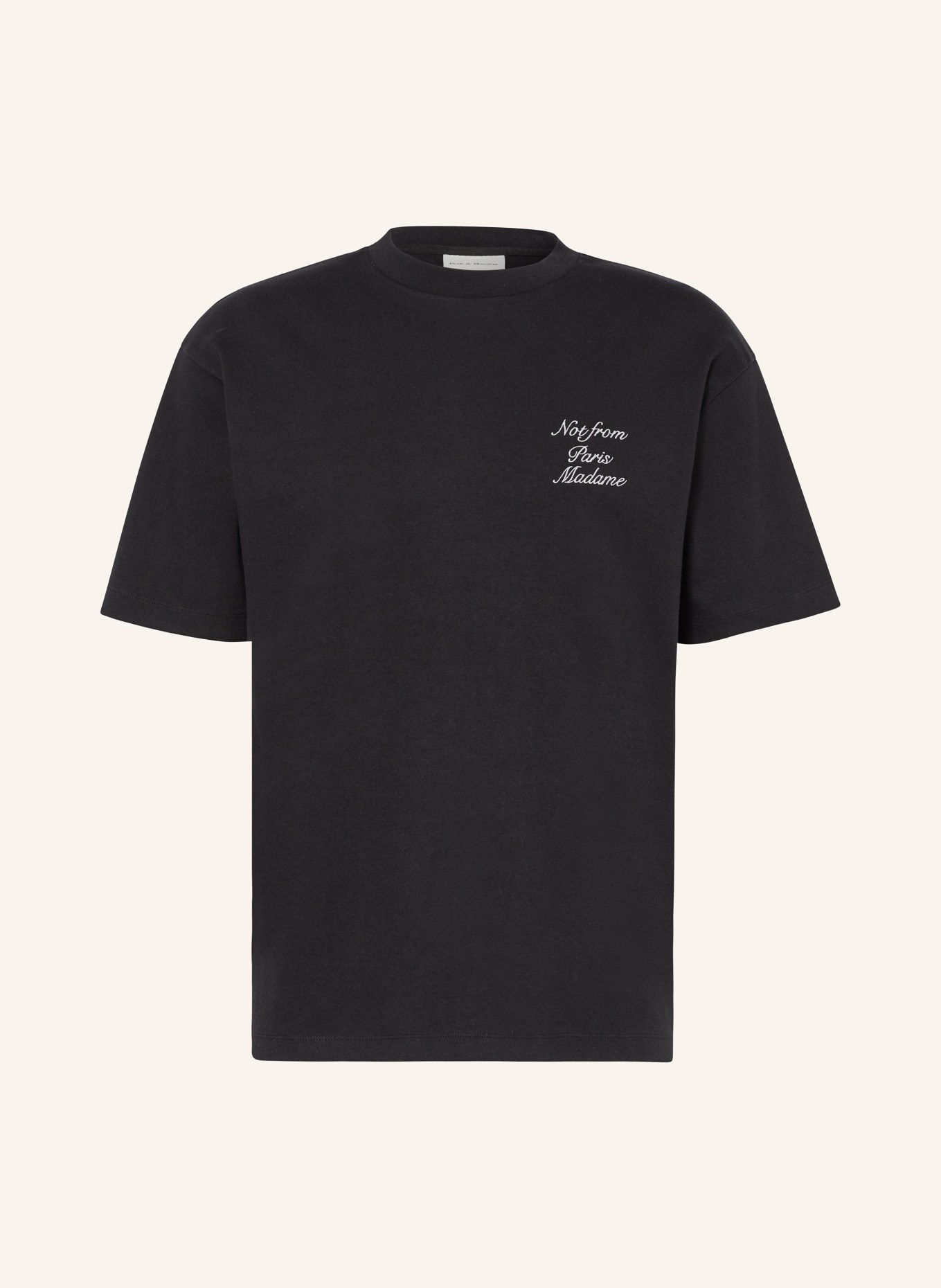 DRÔLE DE MONSIEUR T-shirt, Color: BLACK (Image 1)