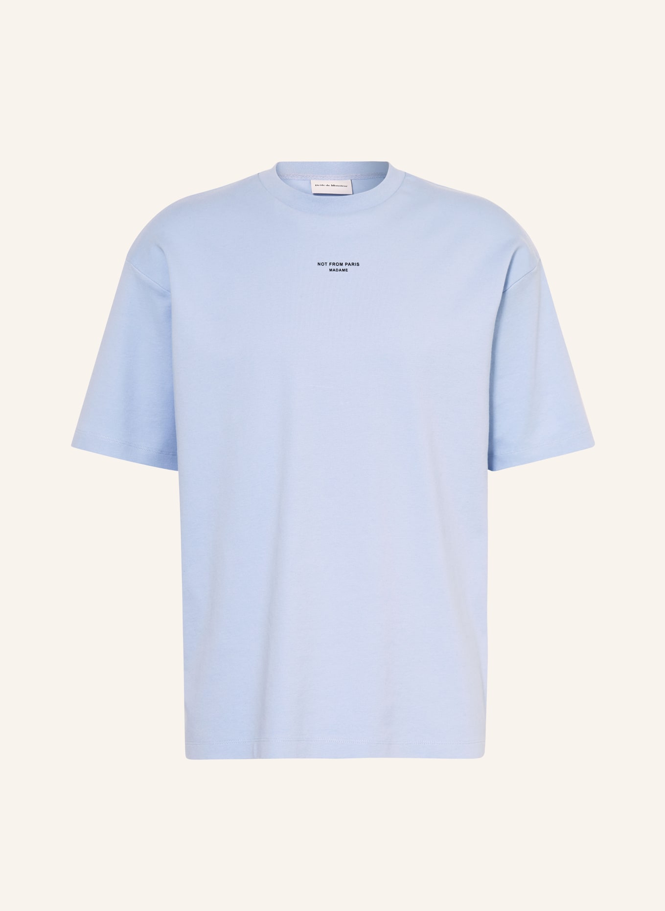 DRÔLE DE MONSIEUR T-shirt, Color: LIGHT BLUE (Image 1)