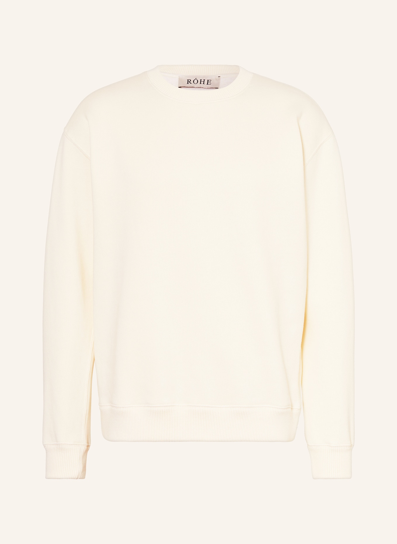 RÓHE Sweatshirt, Color: WHITE (Image 1)