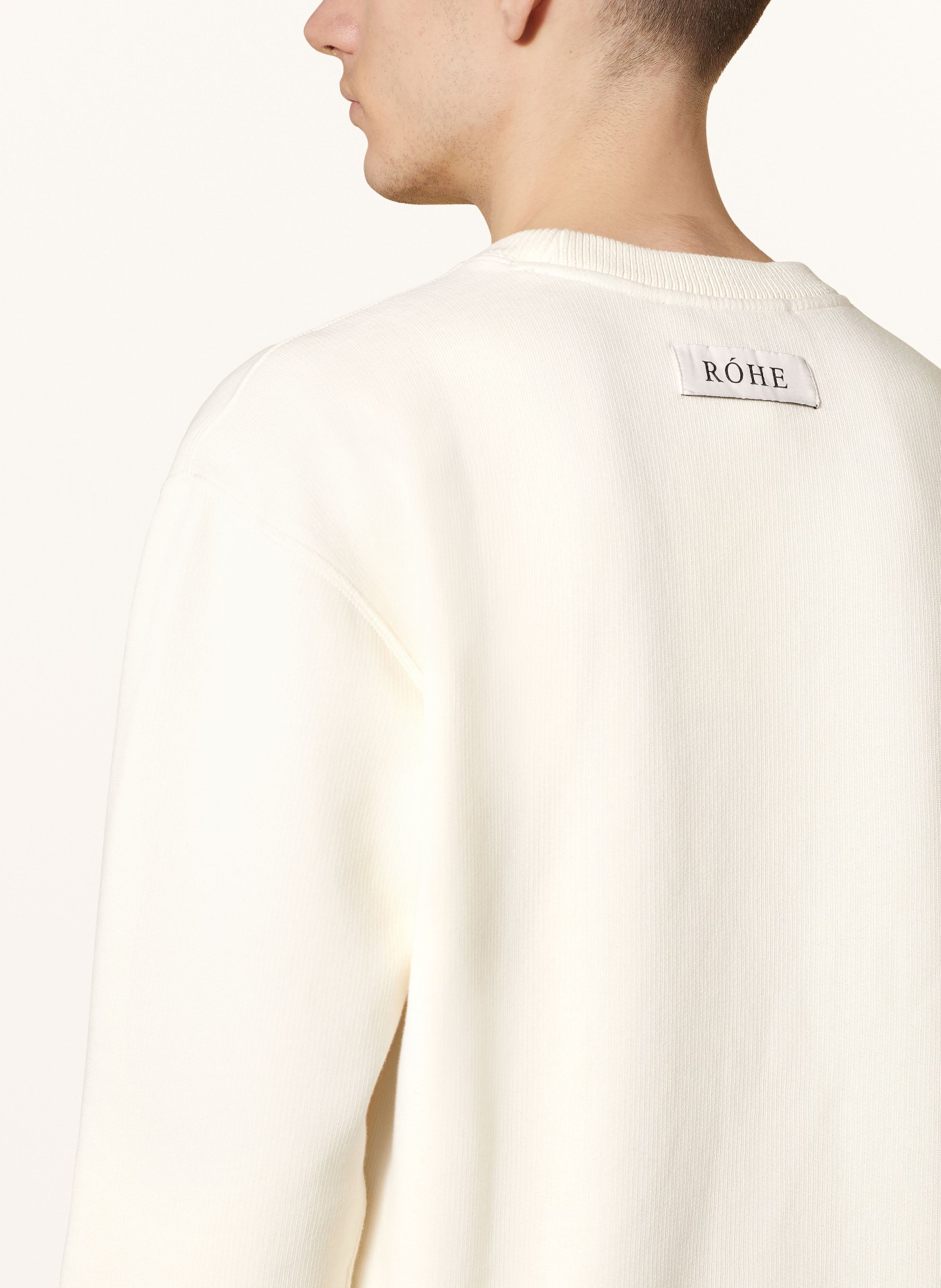 RÓHE Sweatshirt, Color: WHITE (Image 4)