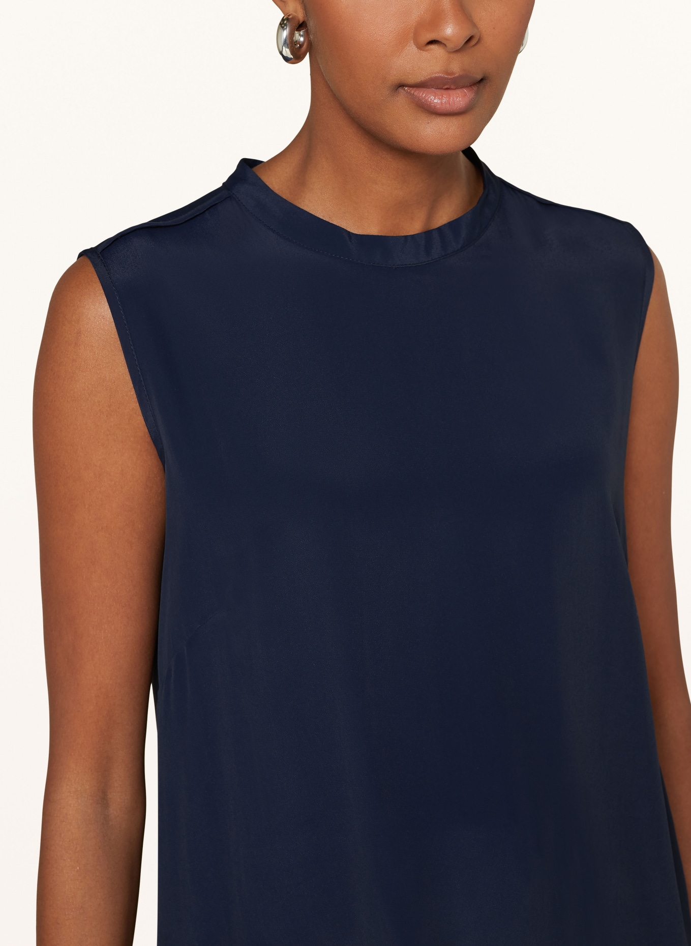 ottod'ame Blouse top, Color: DARK BLUE (Image 4)