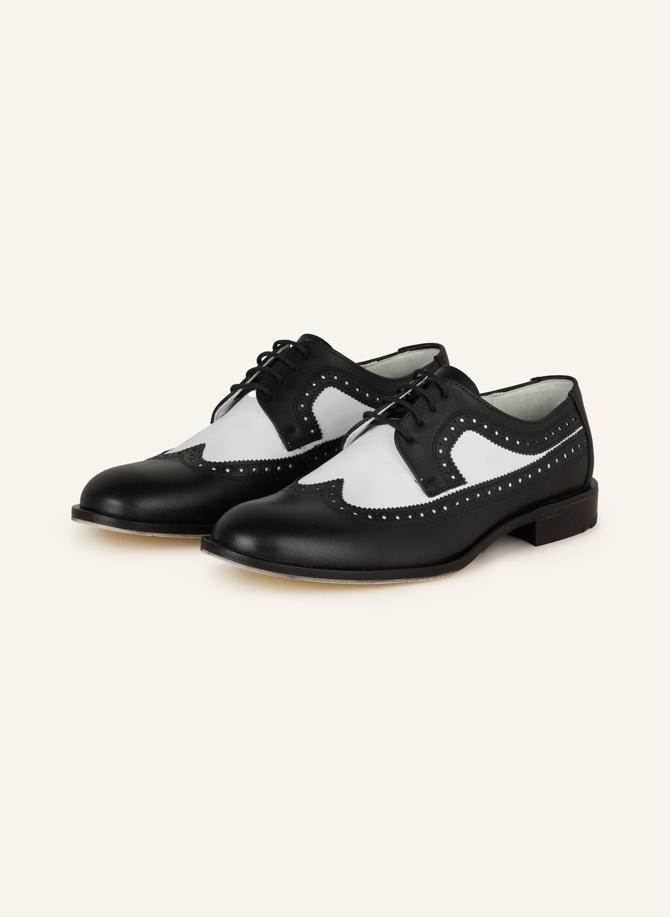 LLOYD Lace-up shoes LIONEL, Color: BLACK/ WHITE (Image 1)