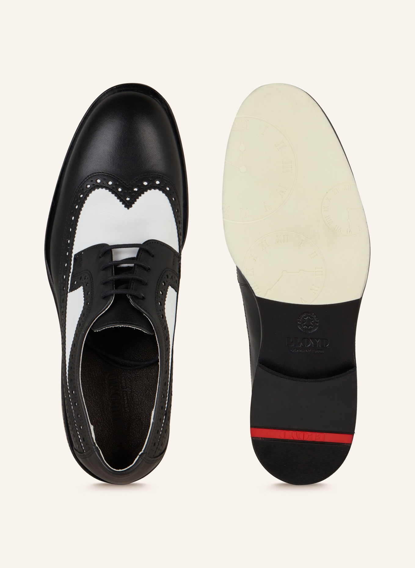 LLOYD Lace-up shoes LIONEL, Color: BLACK/ WHITE (Image 5)
