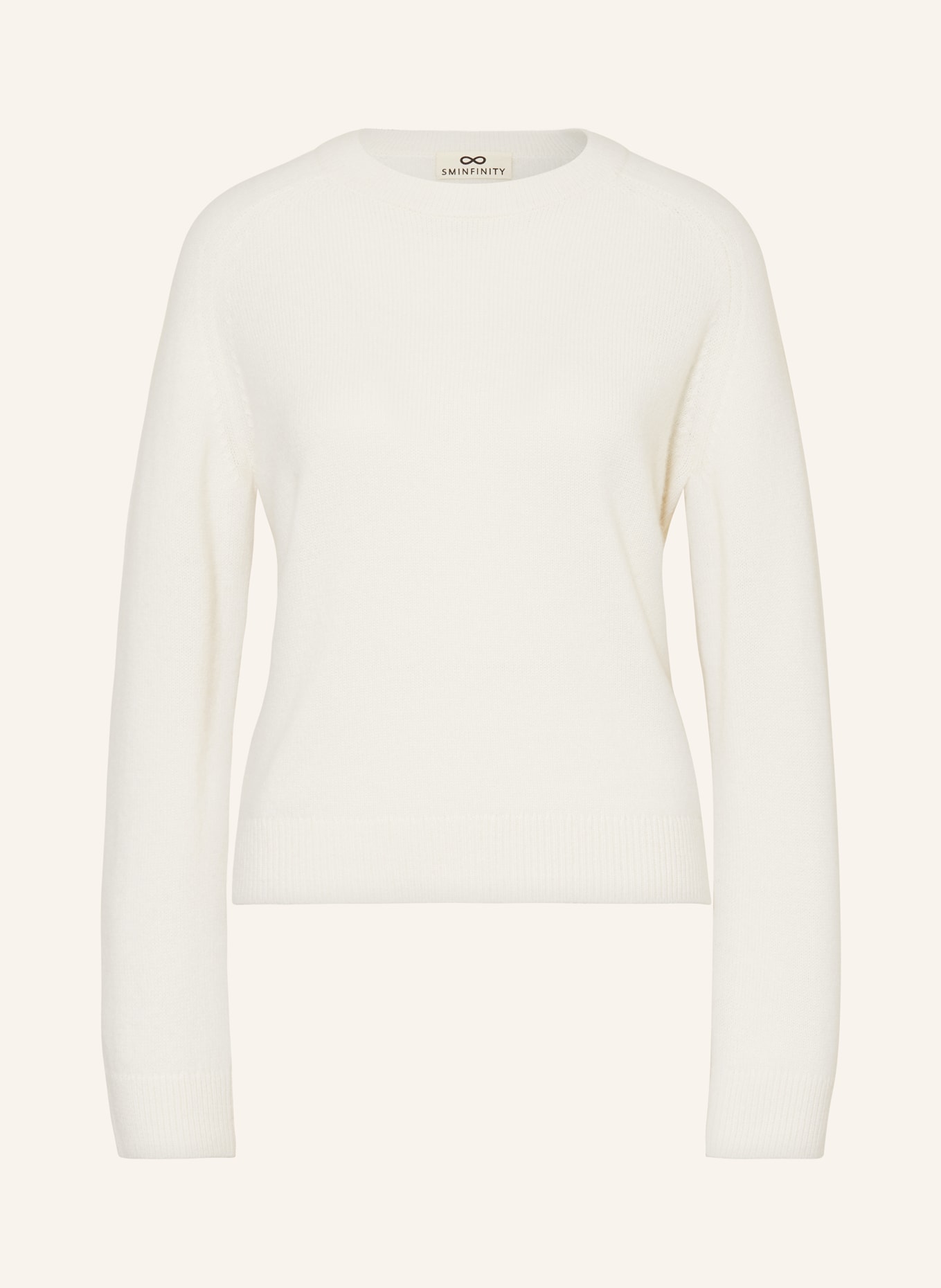 SMINFINITY Cashmere sweater, Color: ECRU (Image 1)