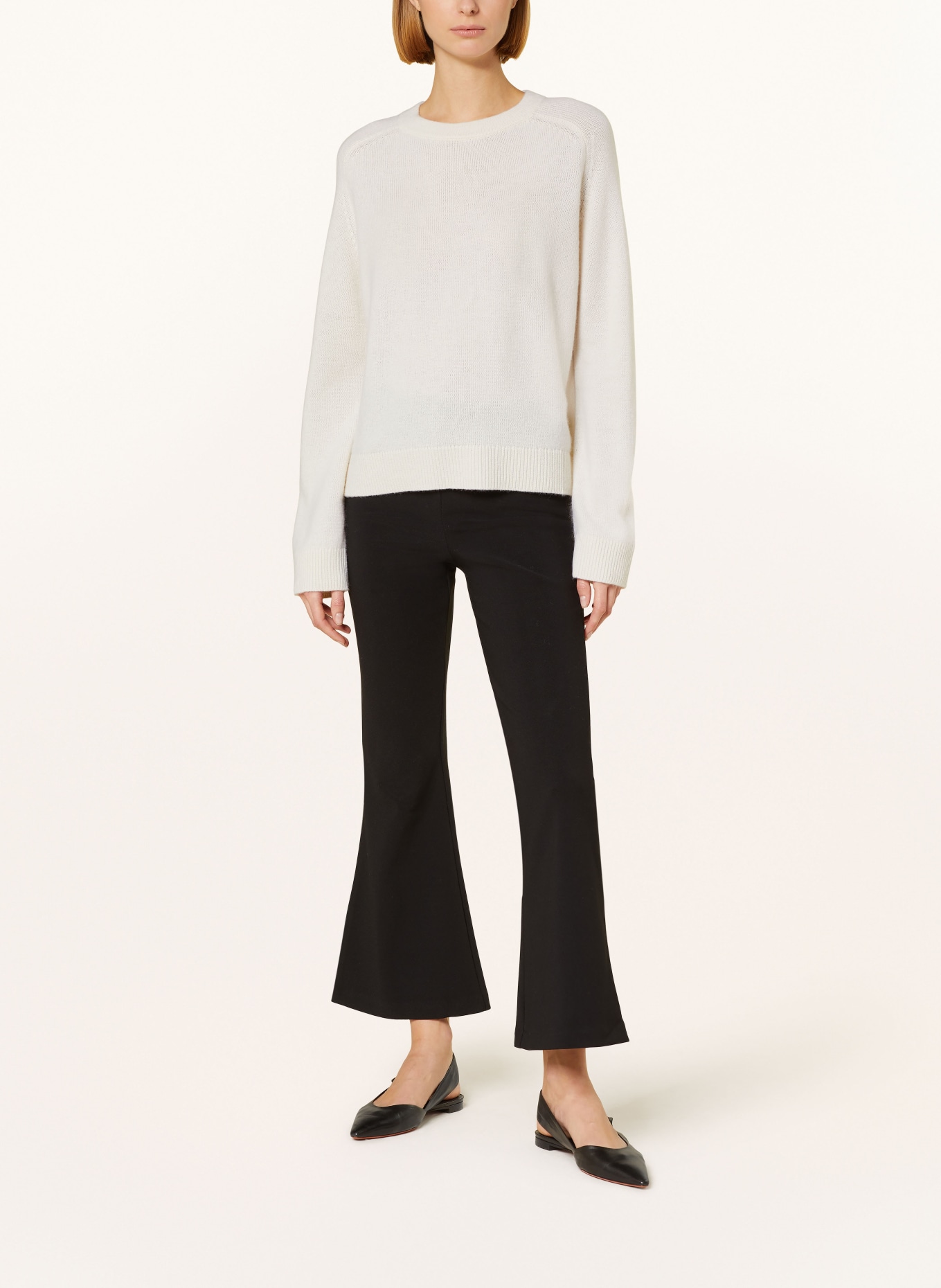 SMINFINITY Cashmere-Pullover, Farbe: ECRU (Bild 2)