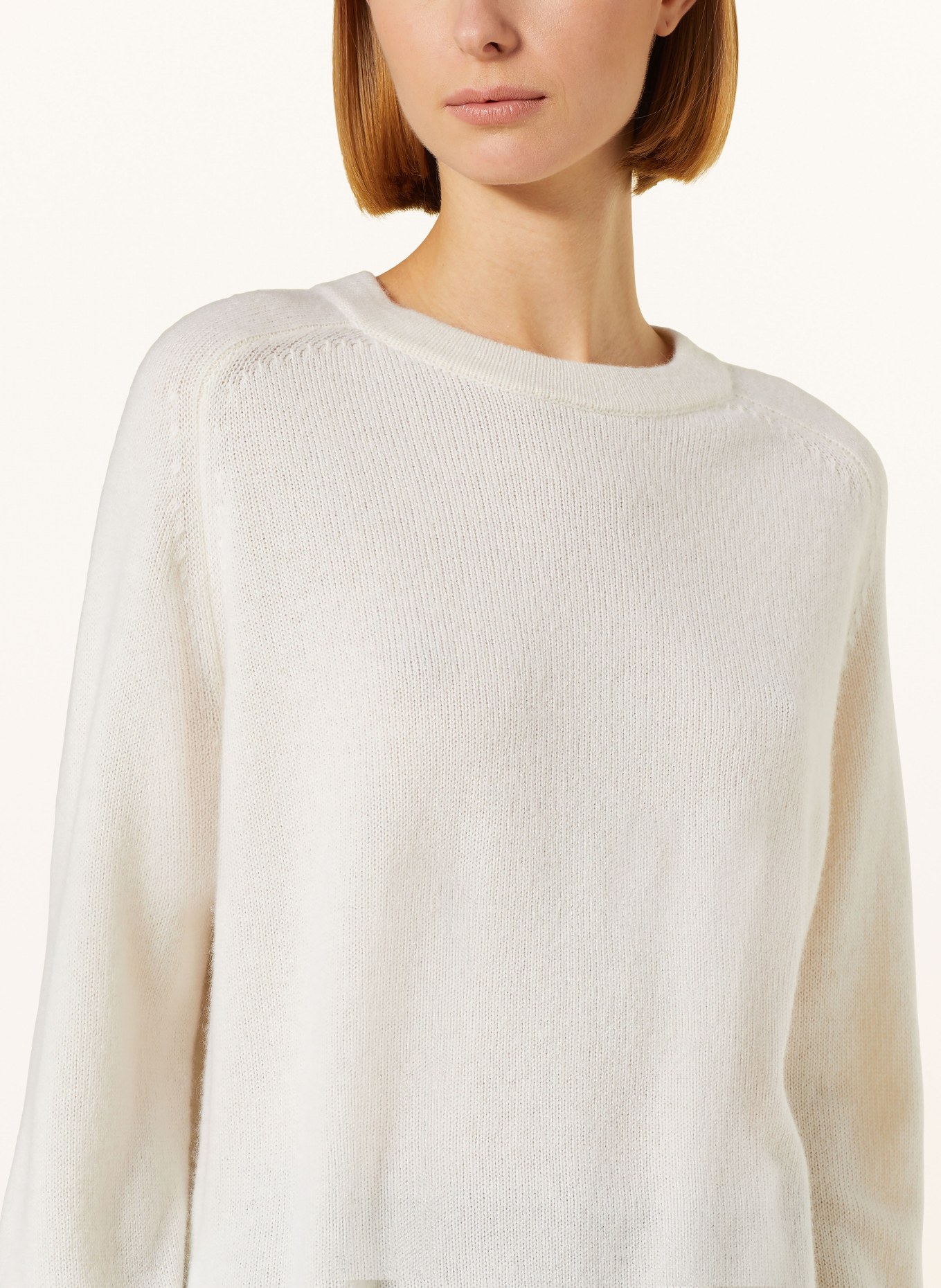 SMINFINITY Cashmere sweater, Color: ECRU (Image 4)