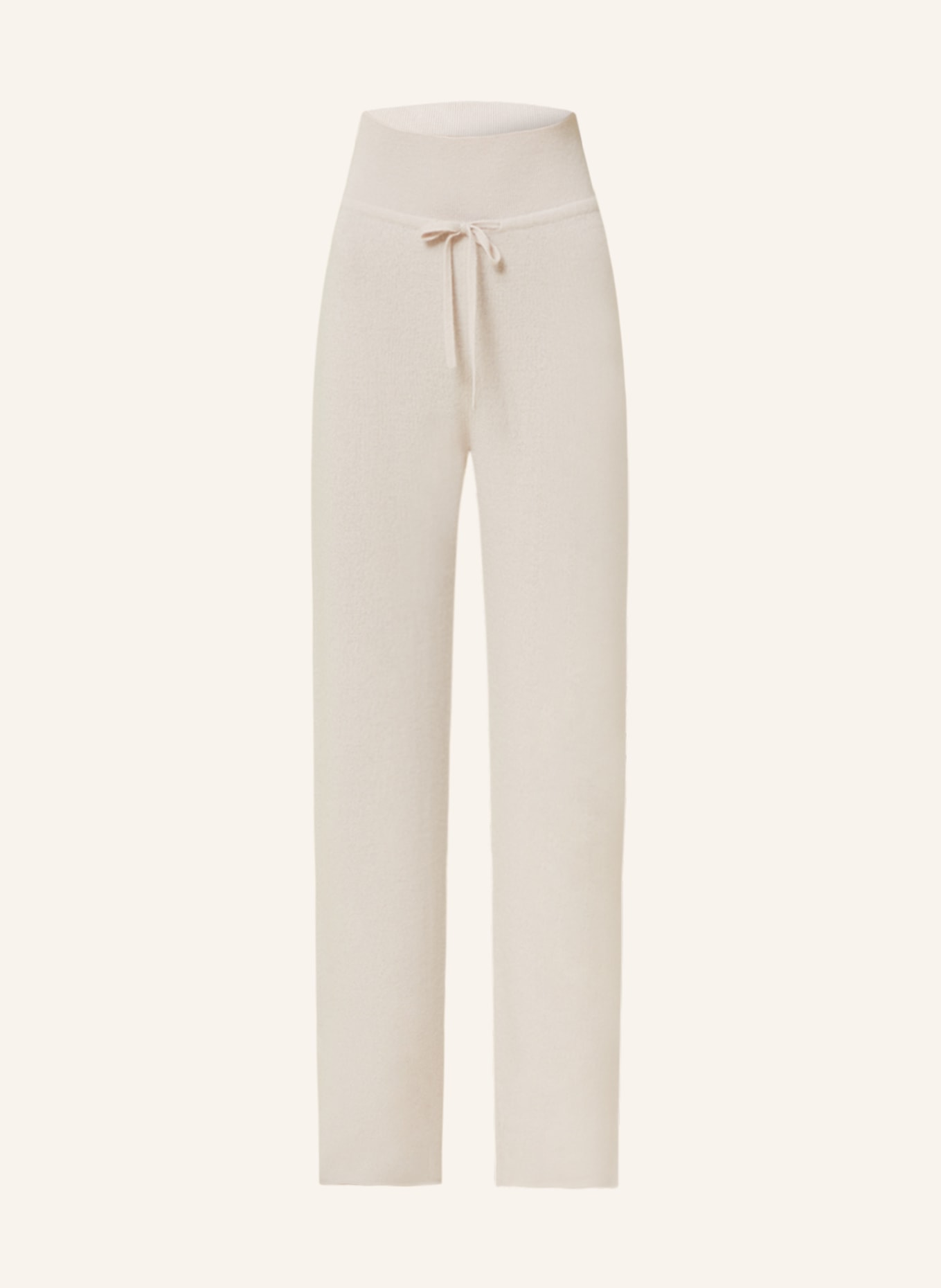 SMINFINITY Knit trousers in cashmere, Color: TAUPE (Image 1)