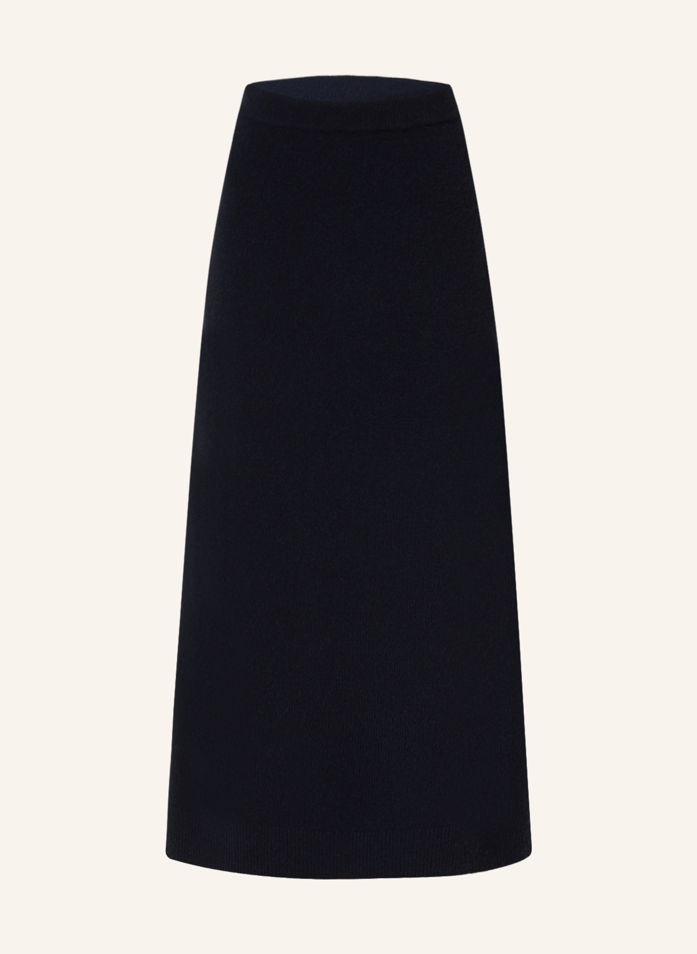 SMINFINITY Knit skirt in cashmere, Color: DARK BLUE (Image 1)