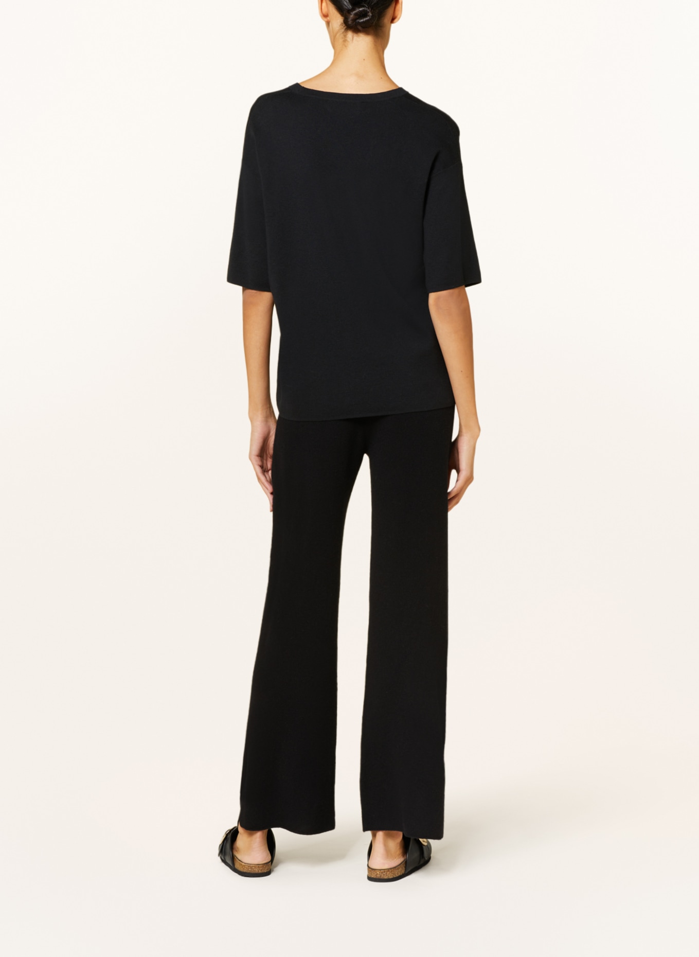 SMINFINITY Knit shirt, Color: BLACK (Image 3)