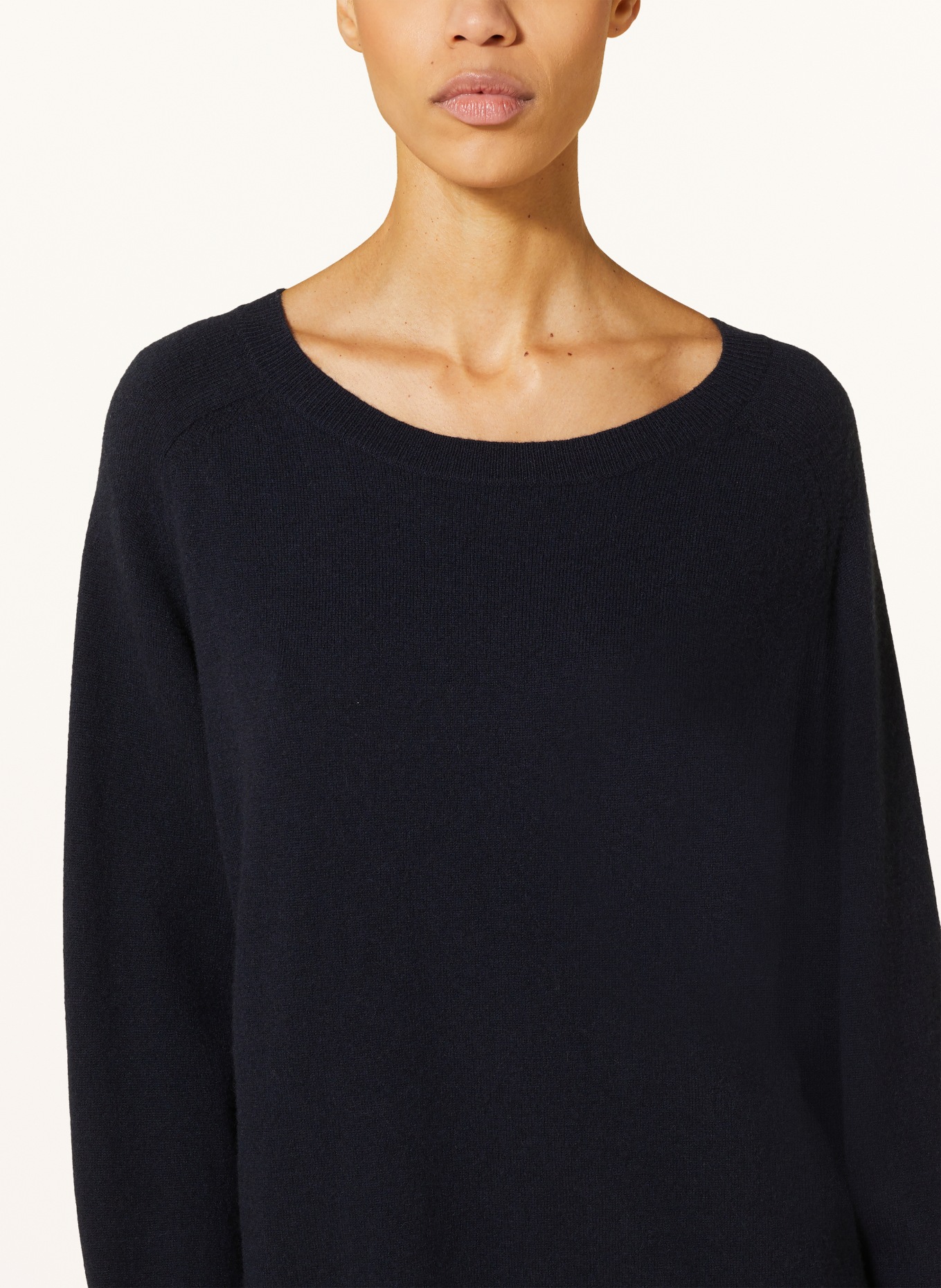 SMINFINITY Sweater with cashmere, Color: DARK BLUE (Image 4)