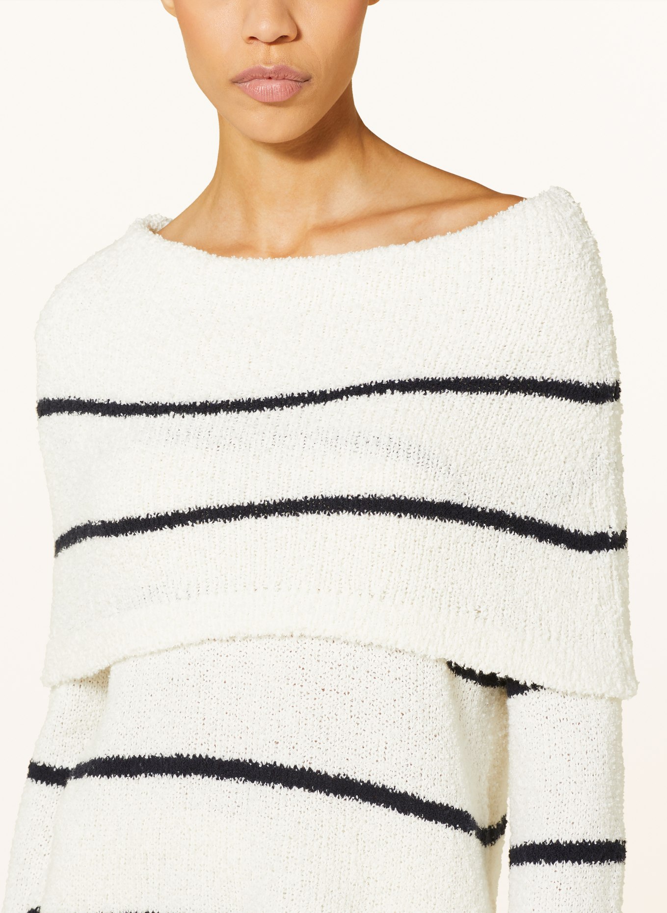 SMINFINITY Pullover, Farbe: ECRU/ DUNKELBLAU (Bild 4)
