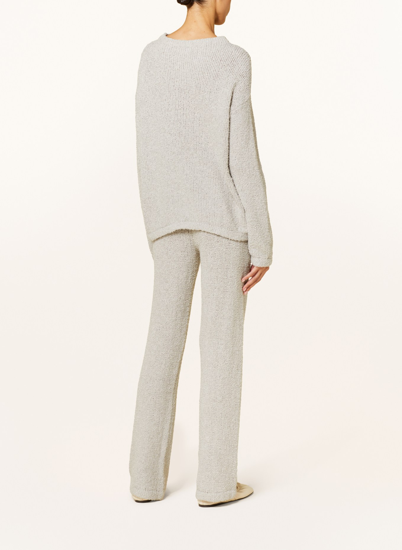 SMINFINITY Pullover, Farbe: HELLGRAU/ WEISS (Bild 3)